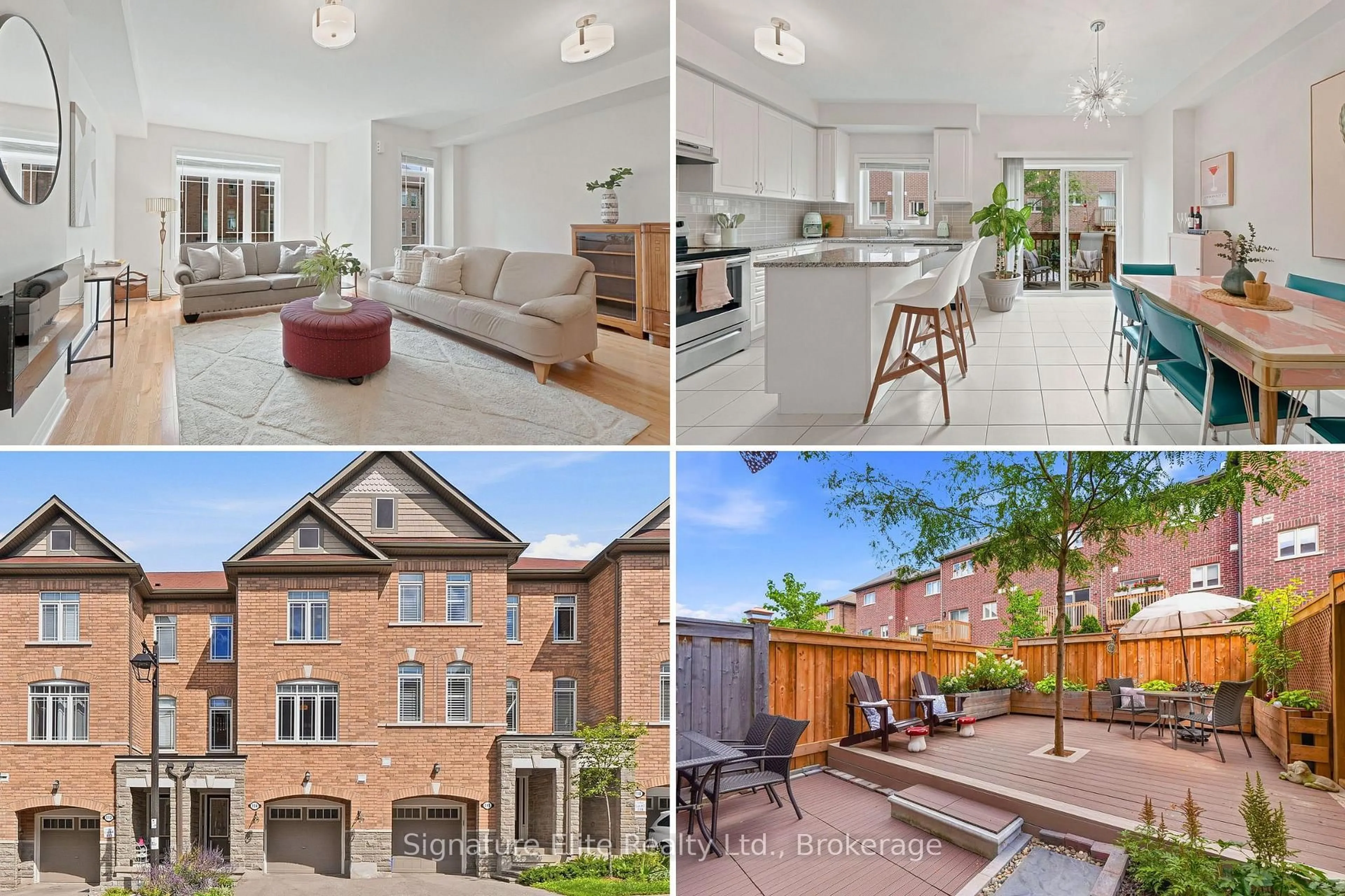 A pic from outside/outdoor area/front of a property/back of a property/a pic from drone, street for 114 Gordon Circ, Newmarket Ontario L3Y 0C9
