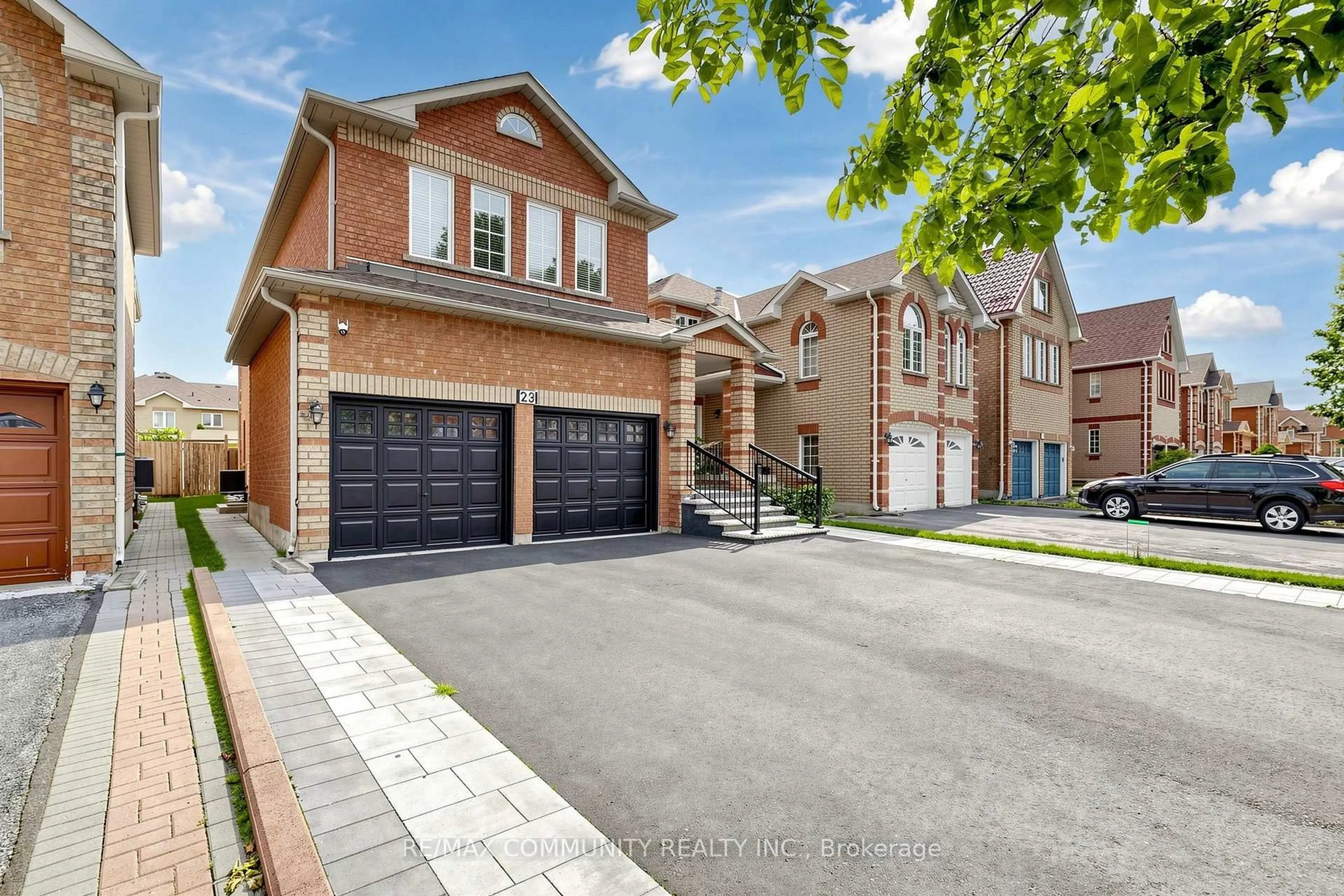 Home with brick exterior material, street for 23 Constantia St, Markham Ontario L3S 4H6