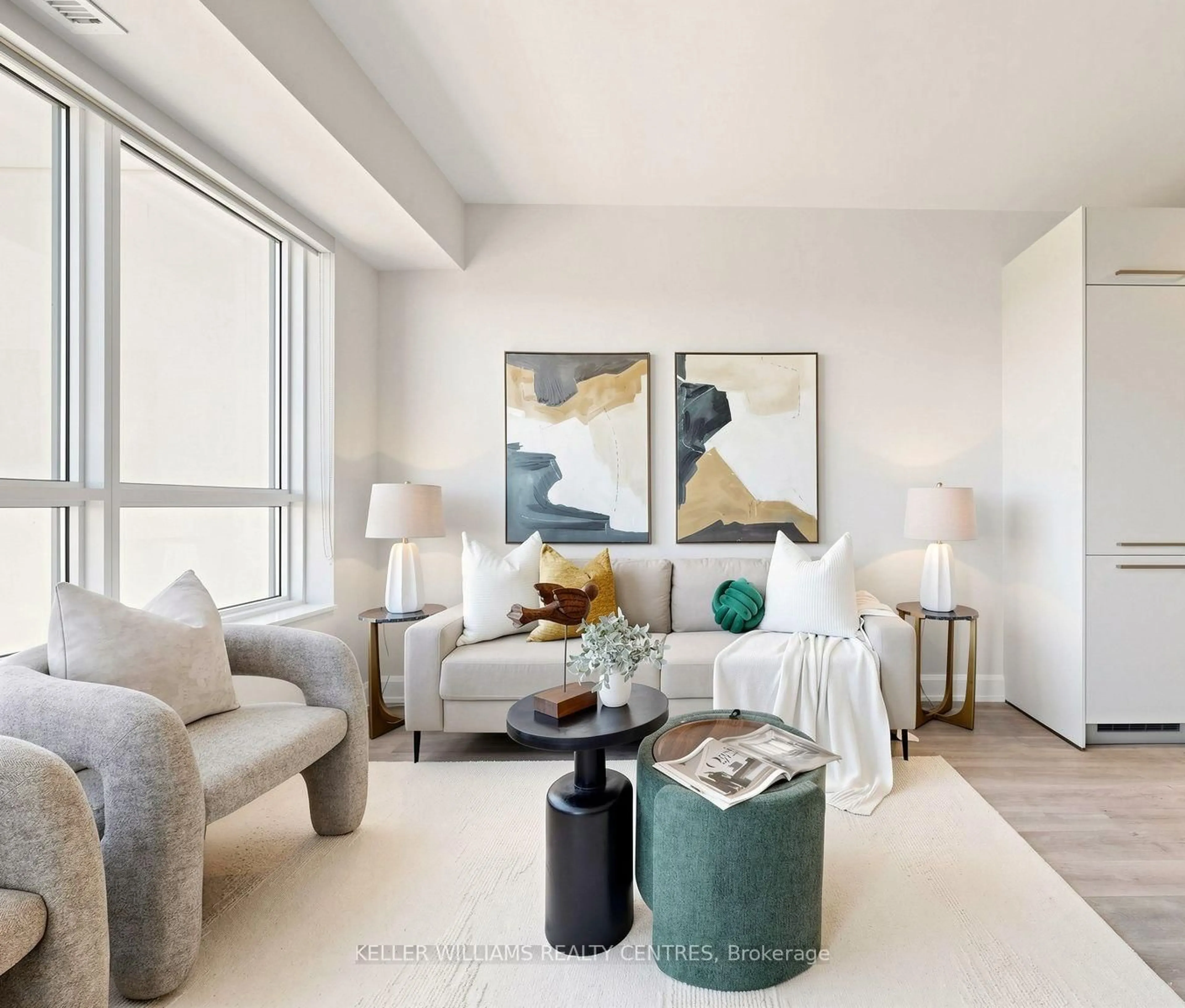Living room with furniture, unknown for 12 Gandhi Lane #2701, Markham Ontario L3T 0G8
