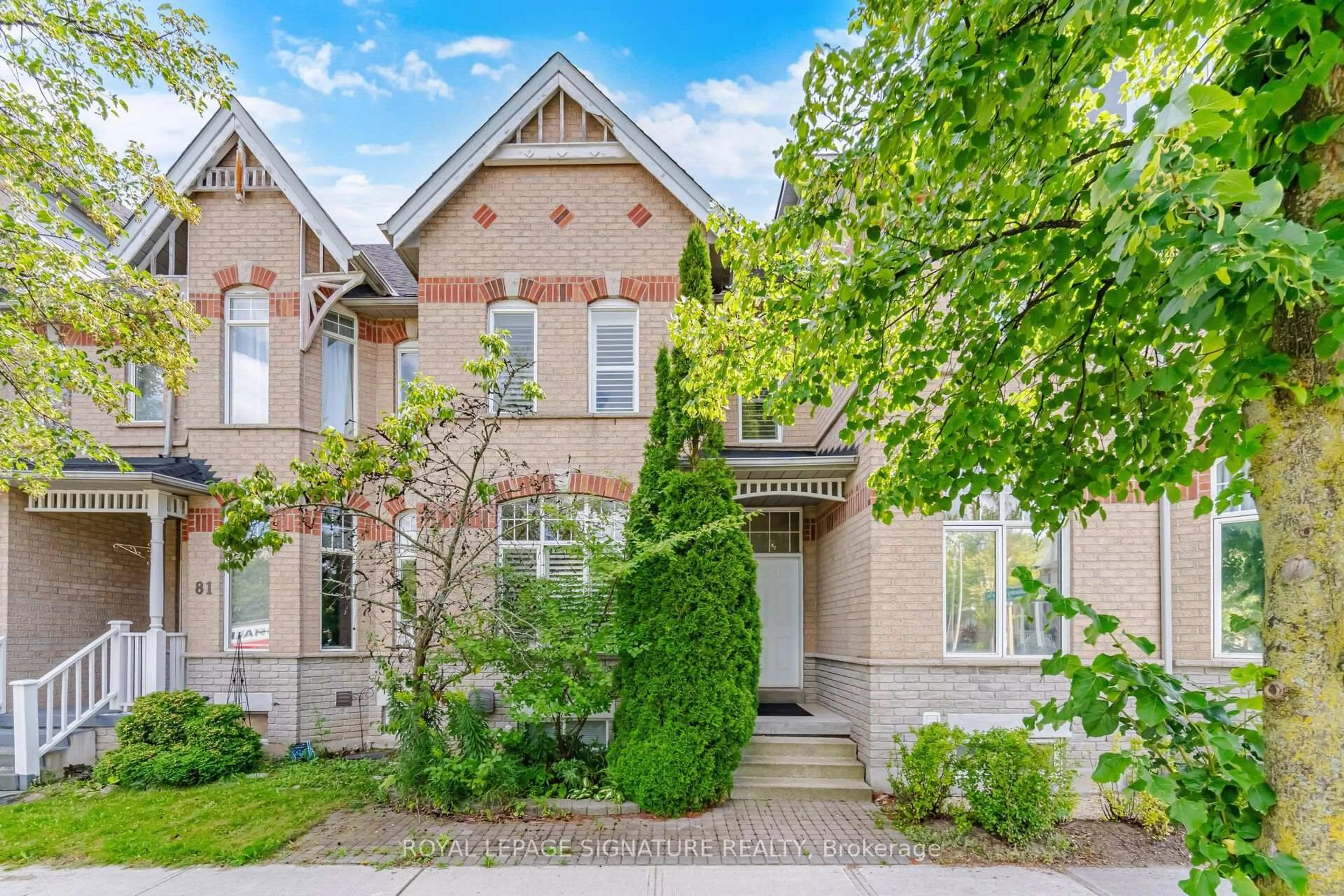 Home with brick exterior material, street for 79 Cornell Park Ave, Markham Ontario L6B 1B6