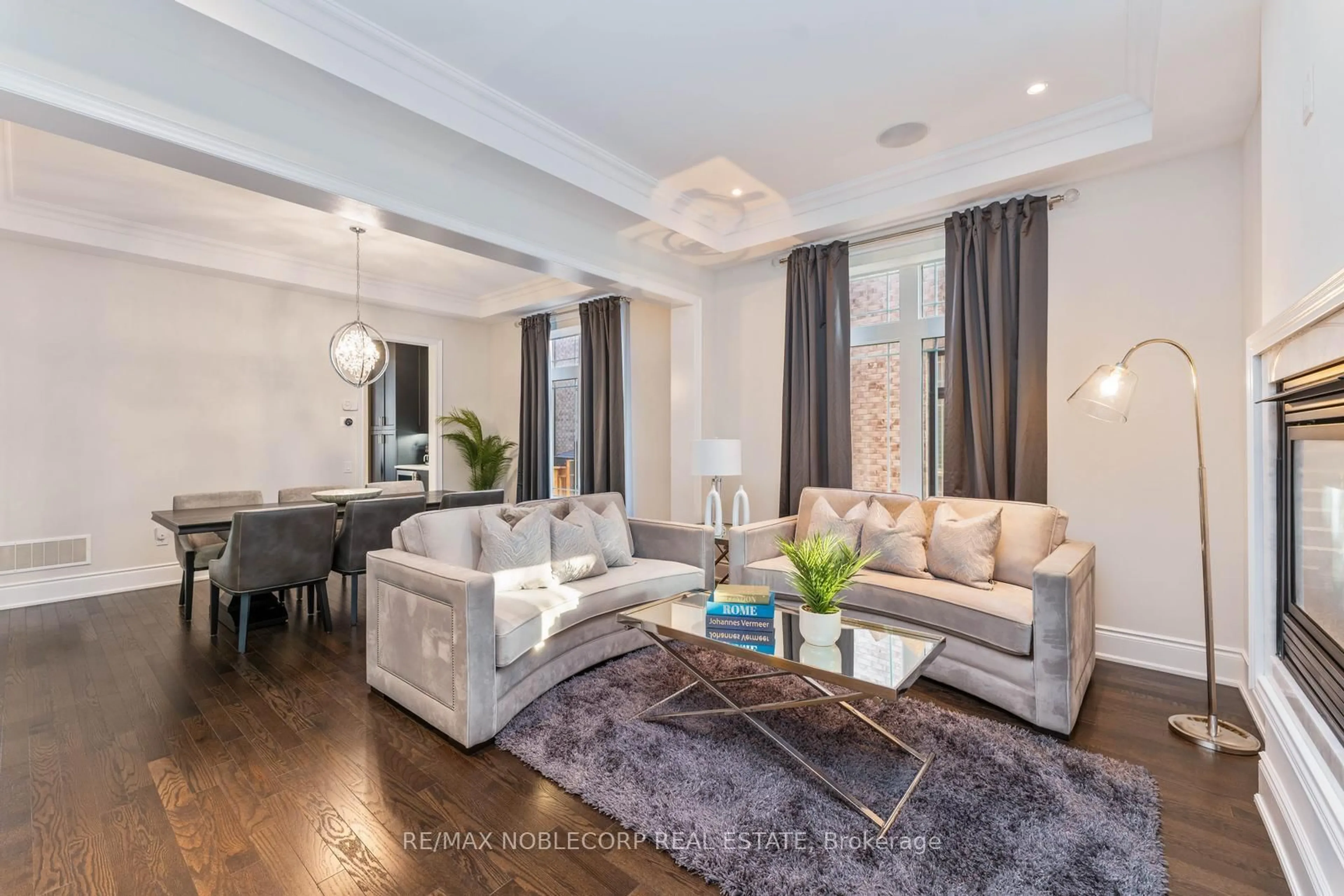 Living room with furniture, unknown for 91 Woodgate Pines Dr, Vaughan Ontario L4H 4A4