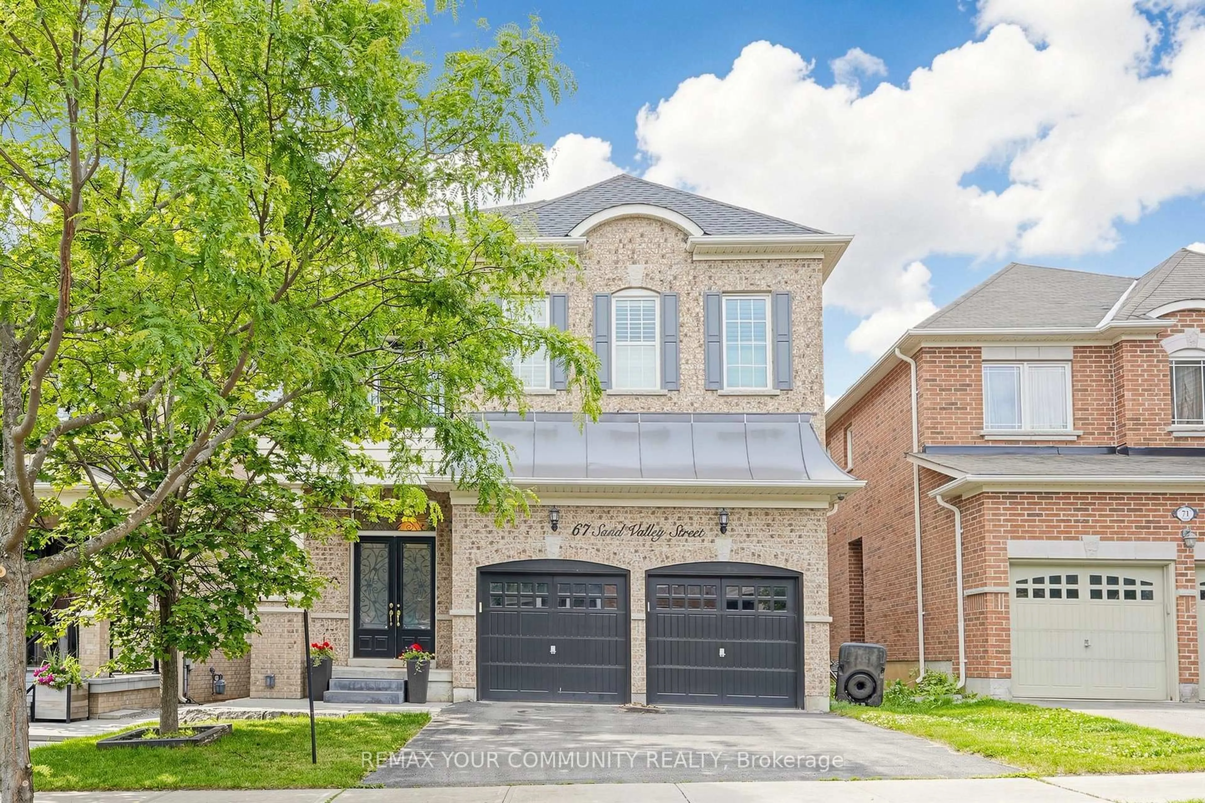 Home with brick exterior material, street for 67 SAND VALLEY St, Vaughan Ontario L6A 0R9