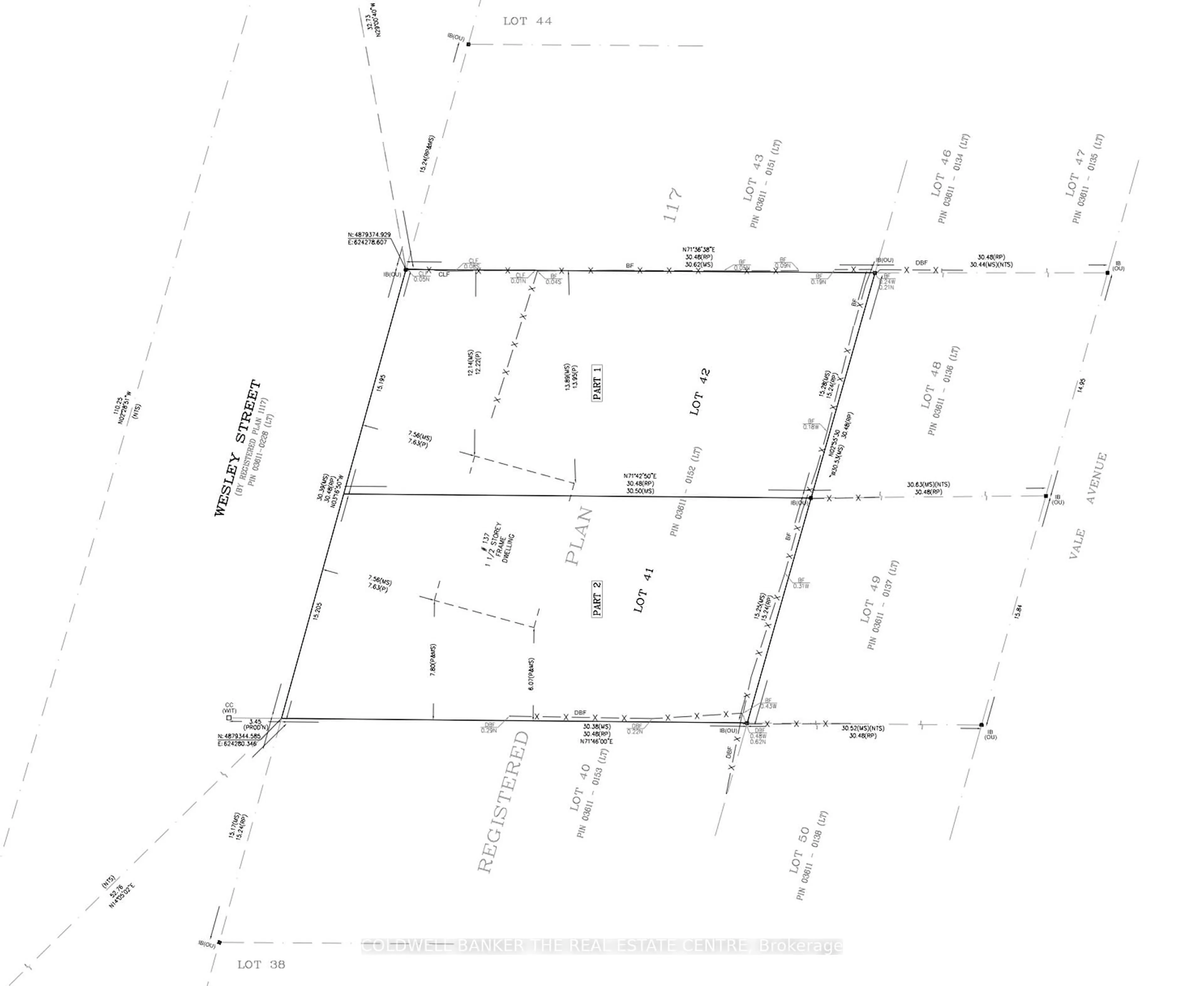 Floor plan for 137 Wesley St, Newmarket Ontario L3Y 3N9