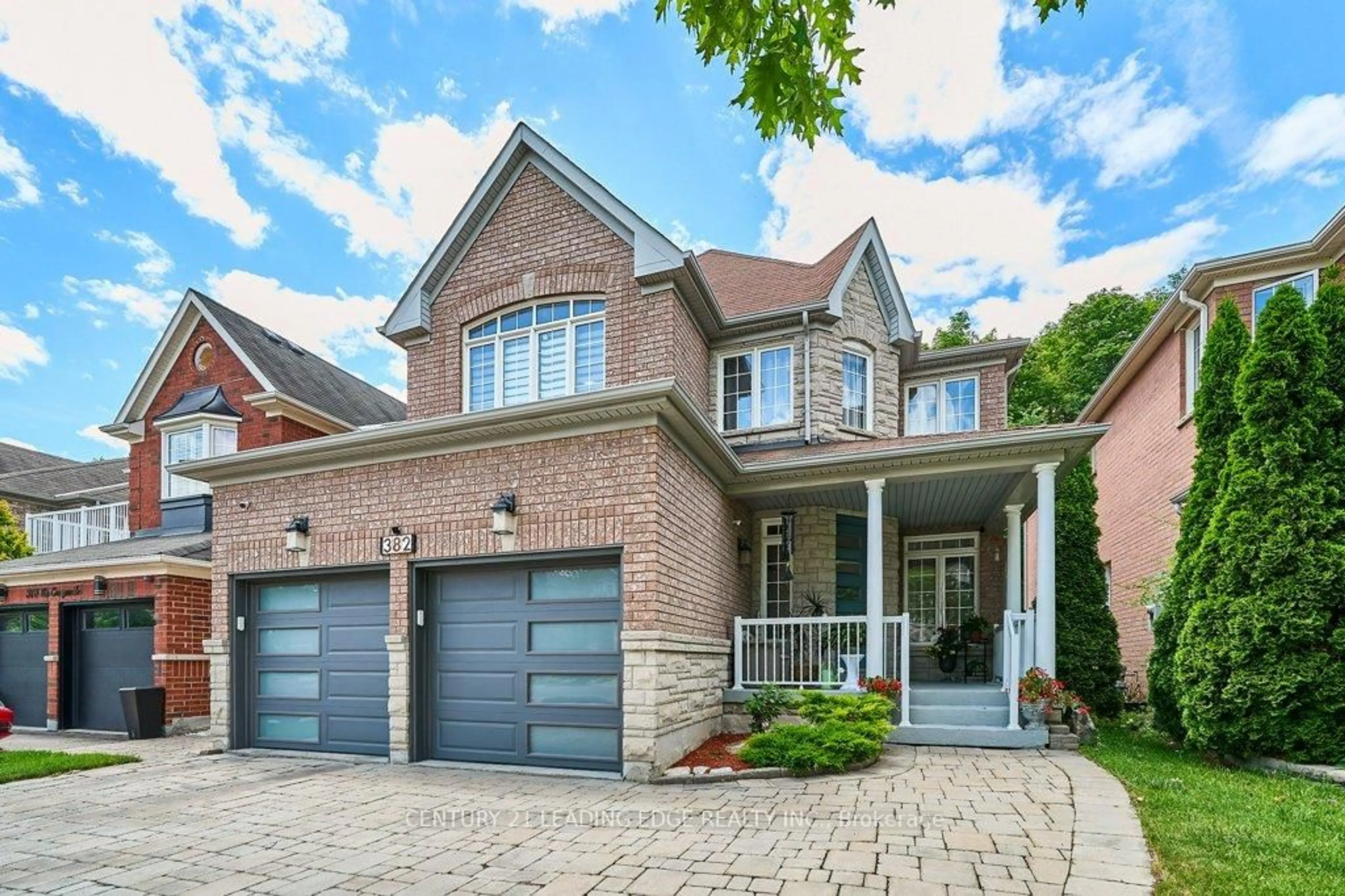 Home with brick exterior material, street for 382 Via Campanile, Vaughan Ontario L4H 0N6