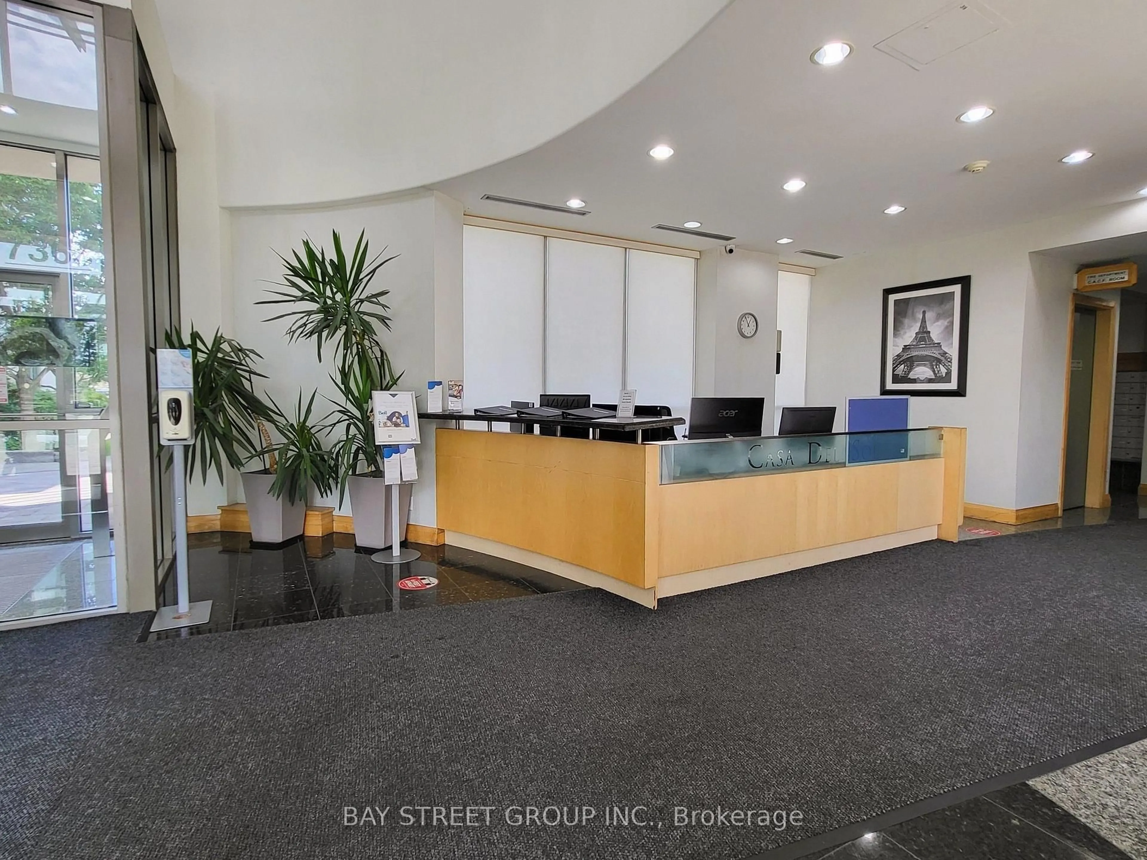 Lobby for 7363 Kennedy Rd #209, Markham Ontario L3R 1G8