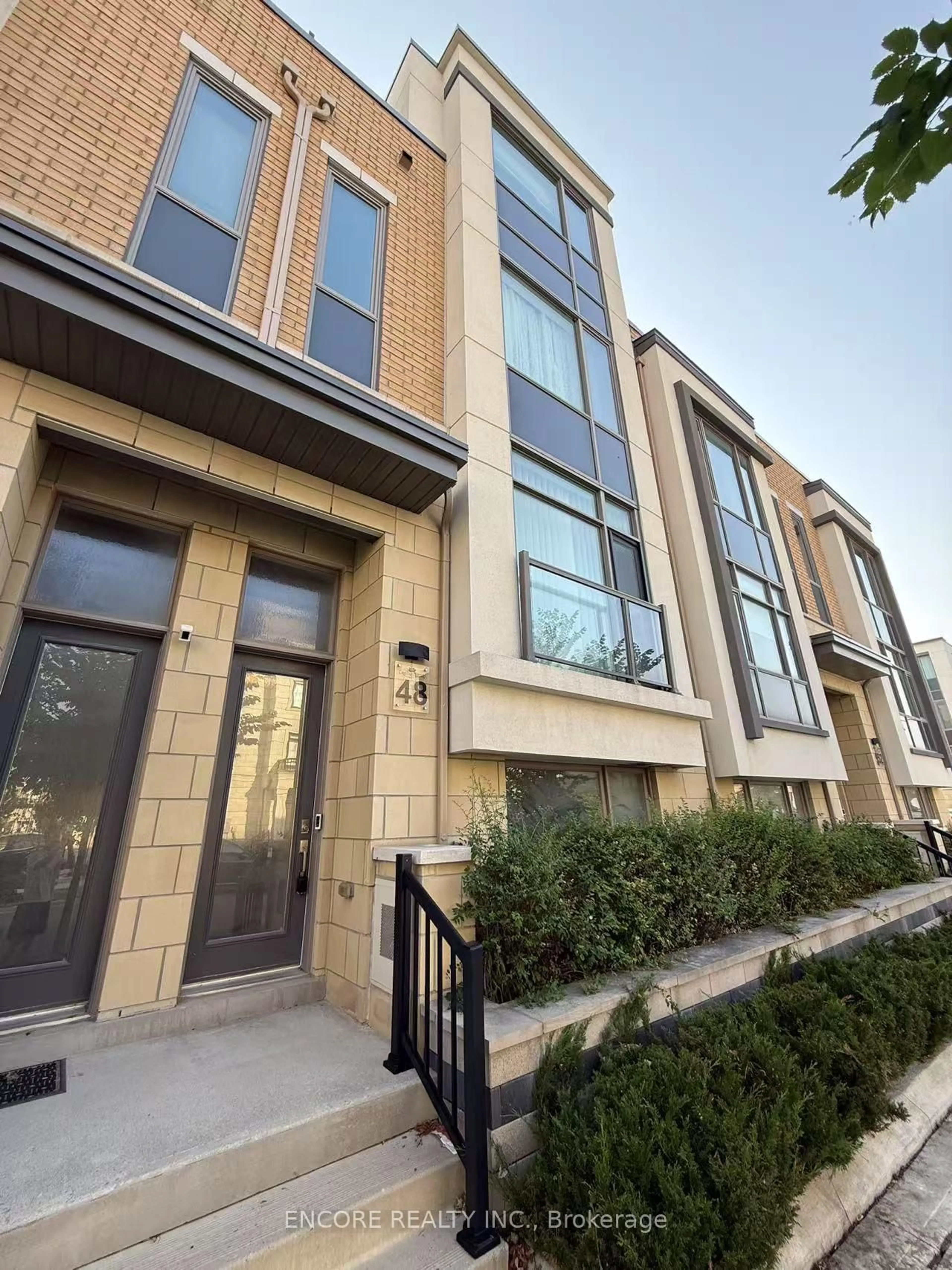 Home with brick exterior material, street for 48 William Saville St, Markham Ontario L3R 9S3