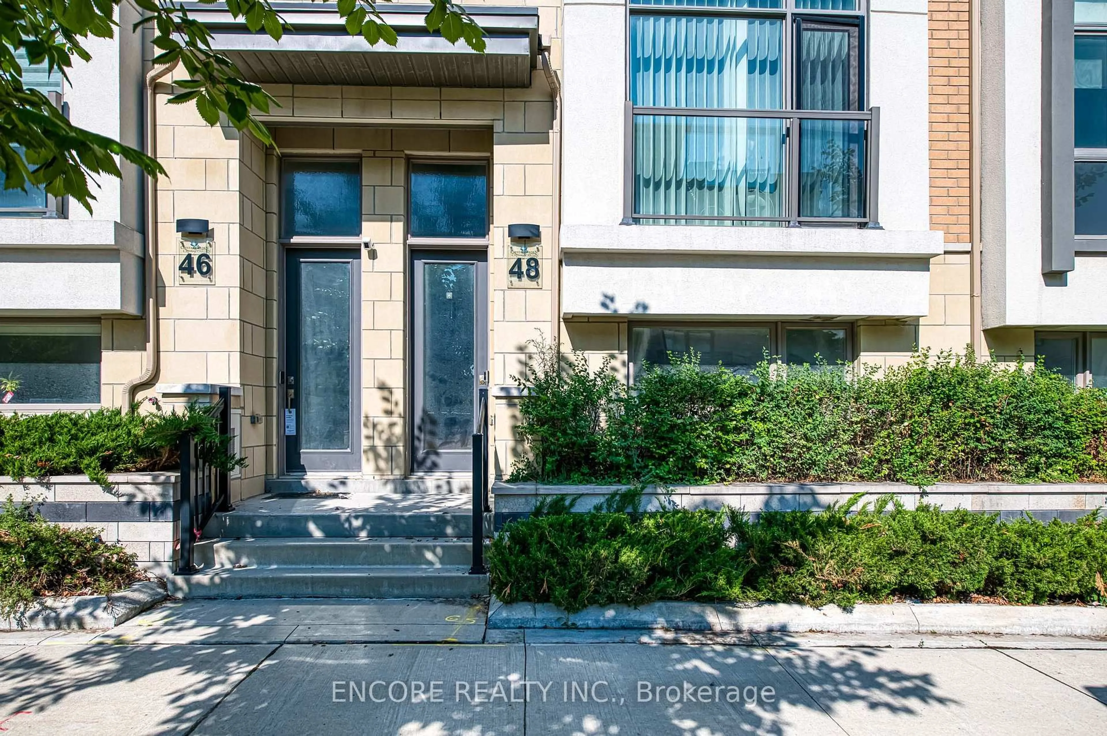 Indoor entryway for 48 William Saville St, Markham Ontario L3R 9S3