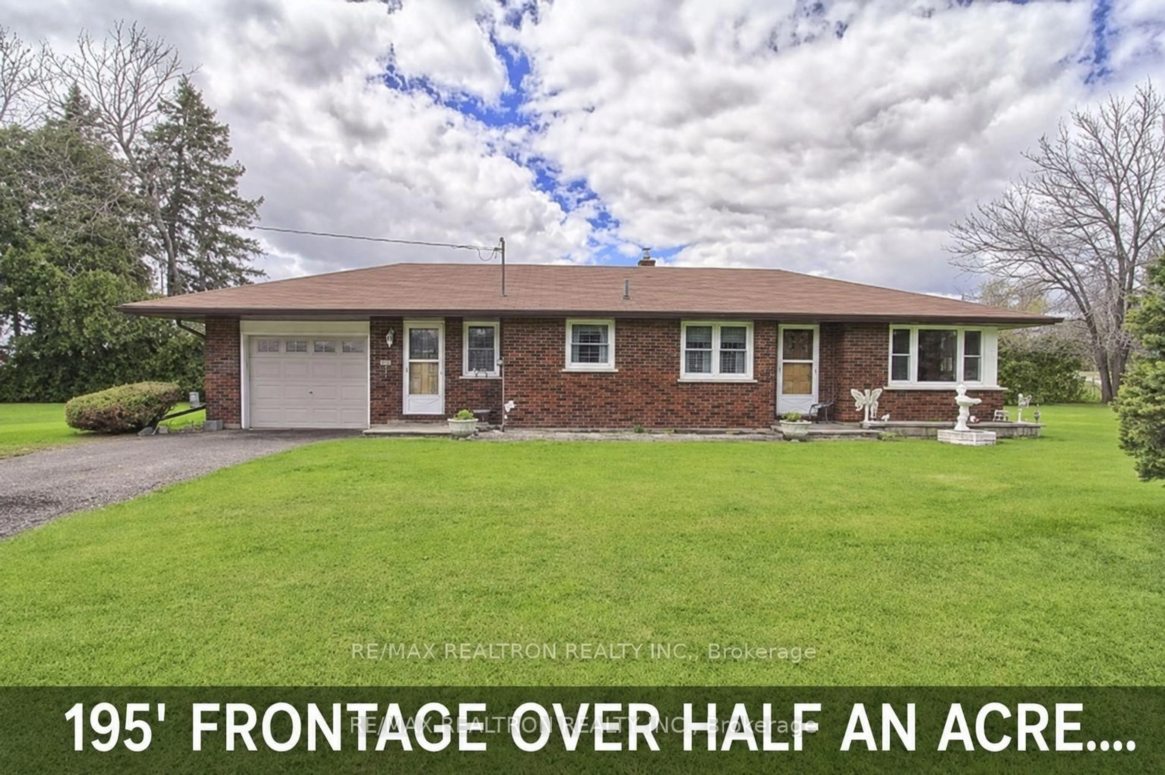 Home with brick exterior material, street for 24342 Highway 48, Georgina Ontario L0E 1A0