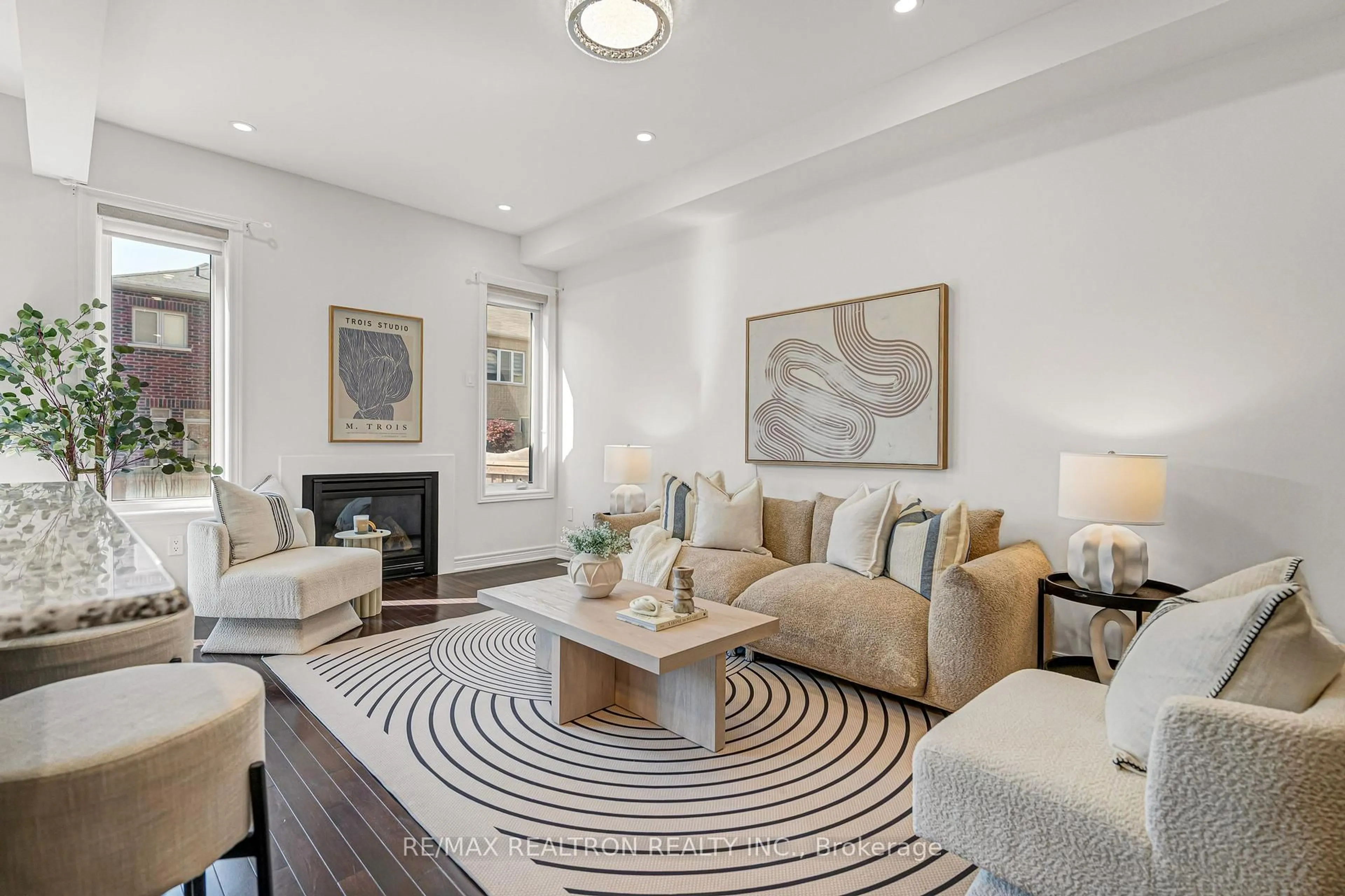Living room with furniture, unknown for 119 Wilfred Murison Ave, Markham Ontario L6C 0S9