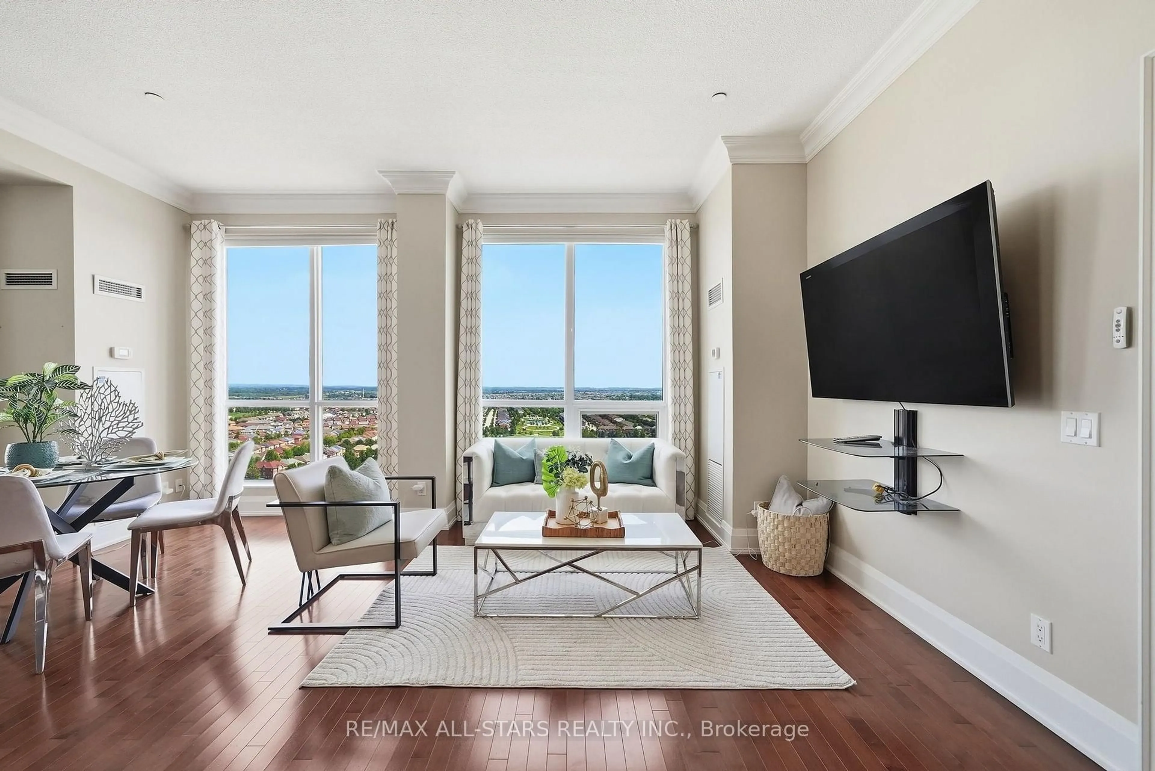 Living room with furniture, unknown for 9500 Markham Rd #UP07, Markham Ontario L6E 0N6
