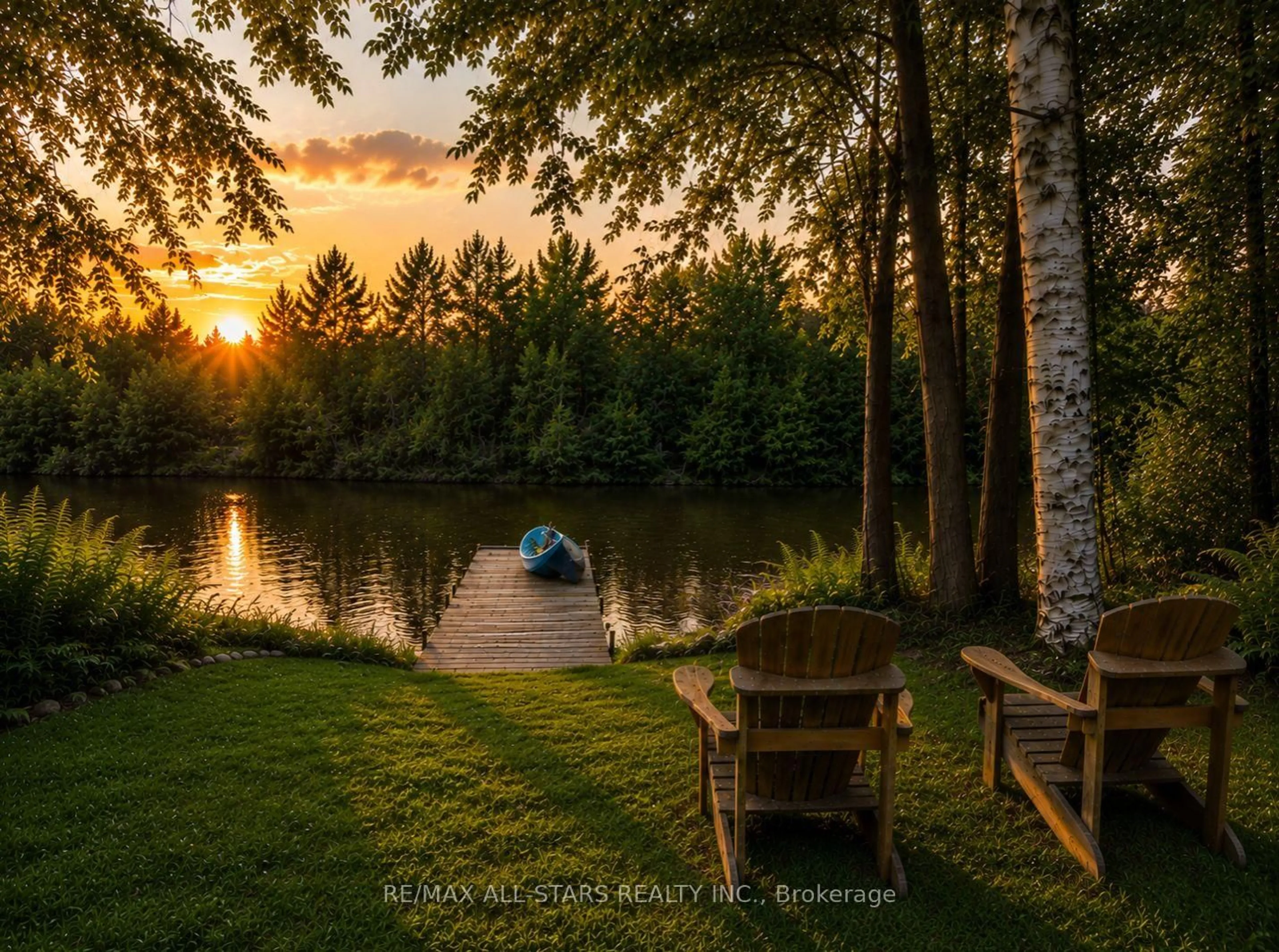 Patio, water/lake/river/ocean view for 127 Pinecrest Rd, Georgina Ontario L0E 1N0