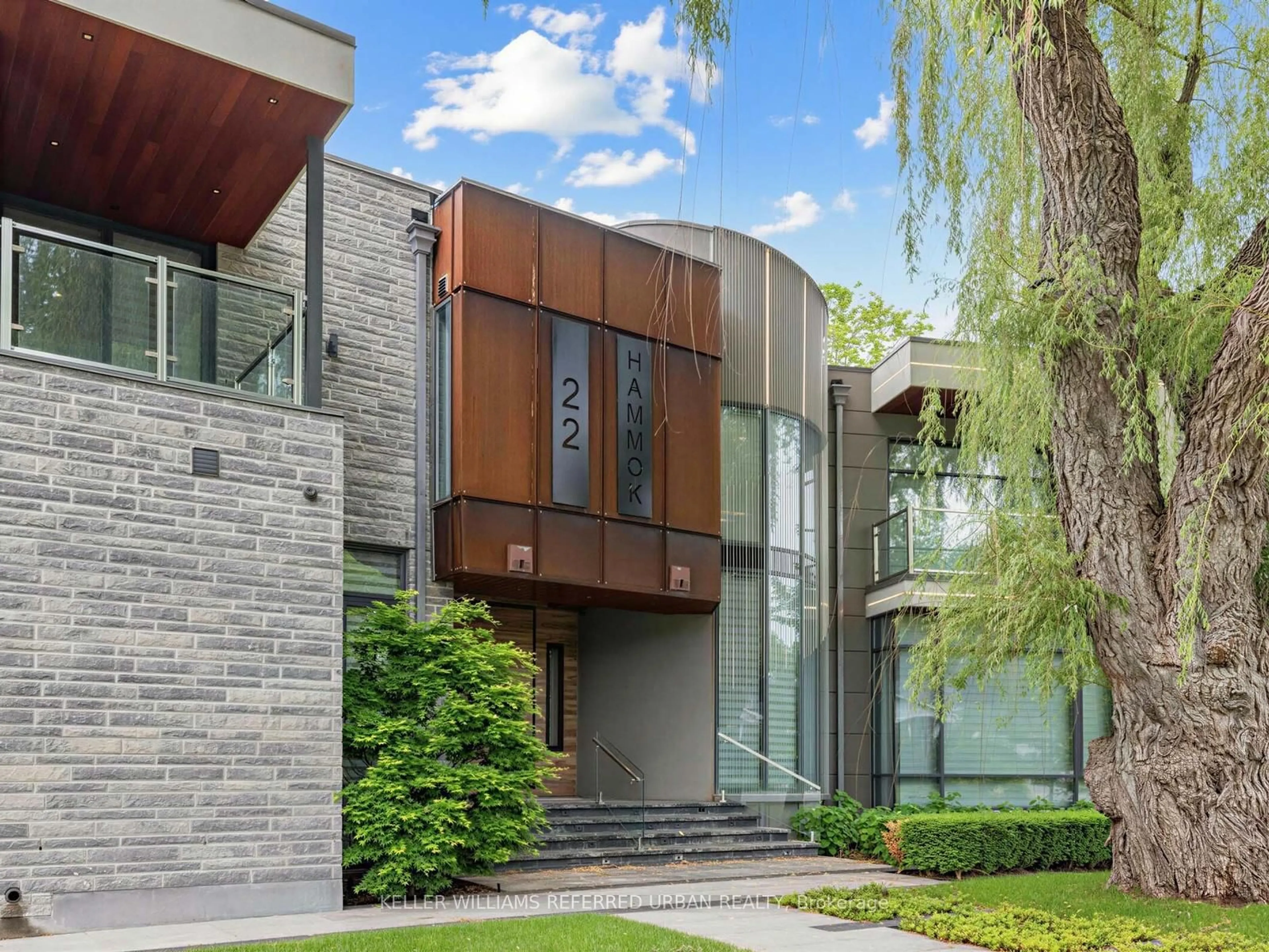 Home with brick exterior material, street for 22 Hammok Cres, Markham Ontario L3T 2W9