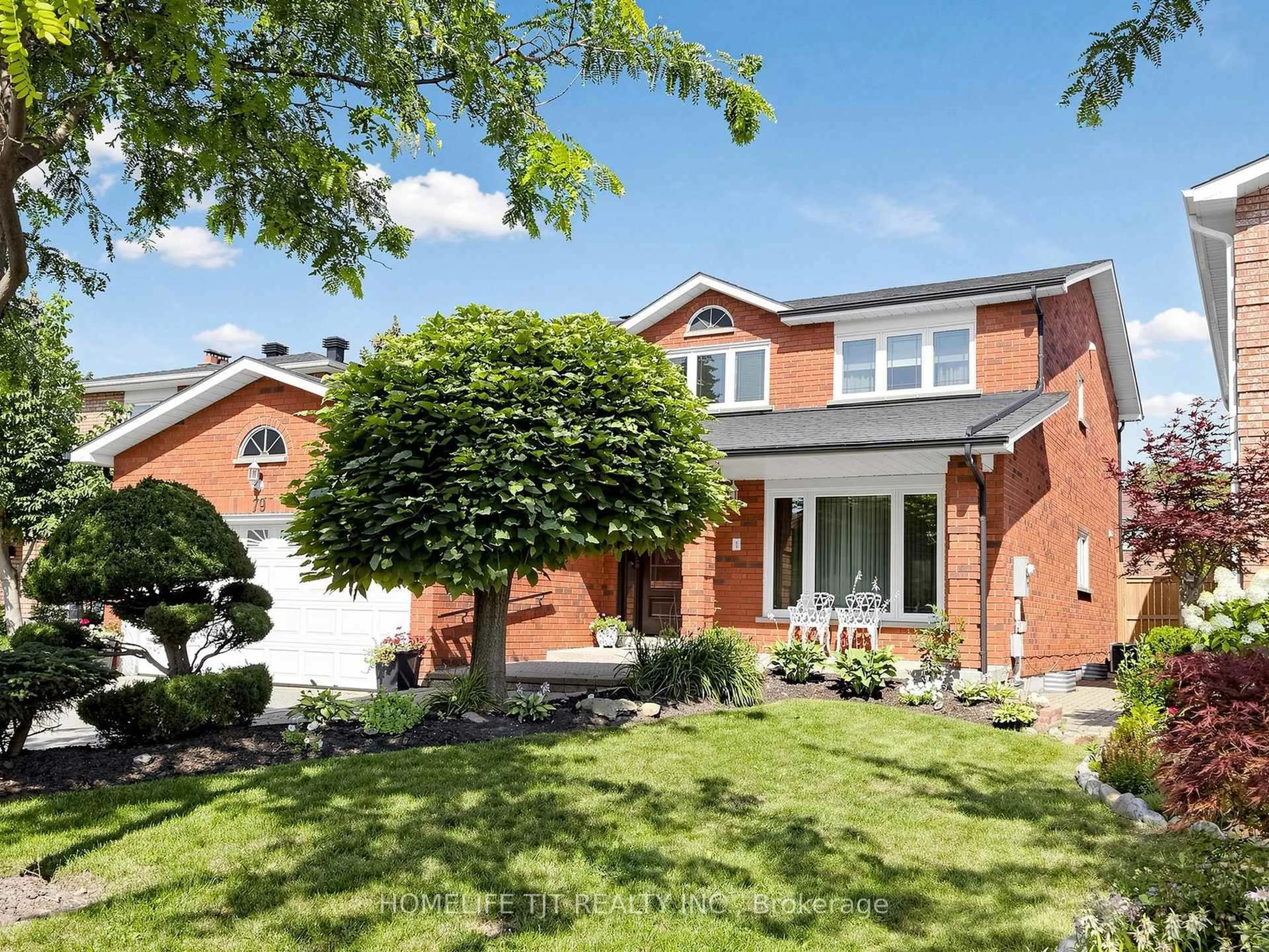 Home with brick exterior material, street for 79 Cobbler Cres, Markham Ontario L3P 6P3