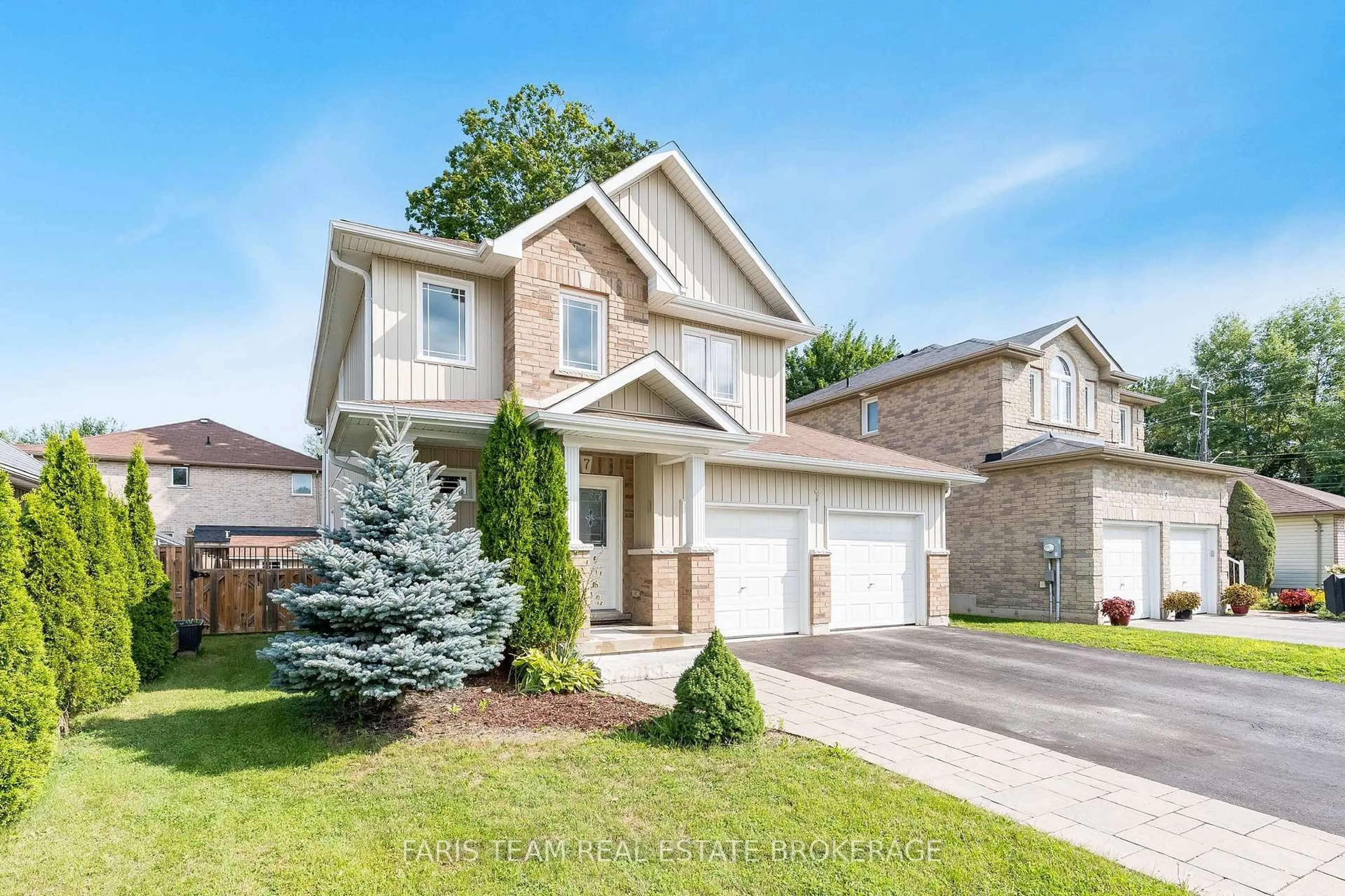 Home with brick exterior material, street for 7 Mancini Dr, Essa Ontario L0M 1B1