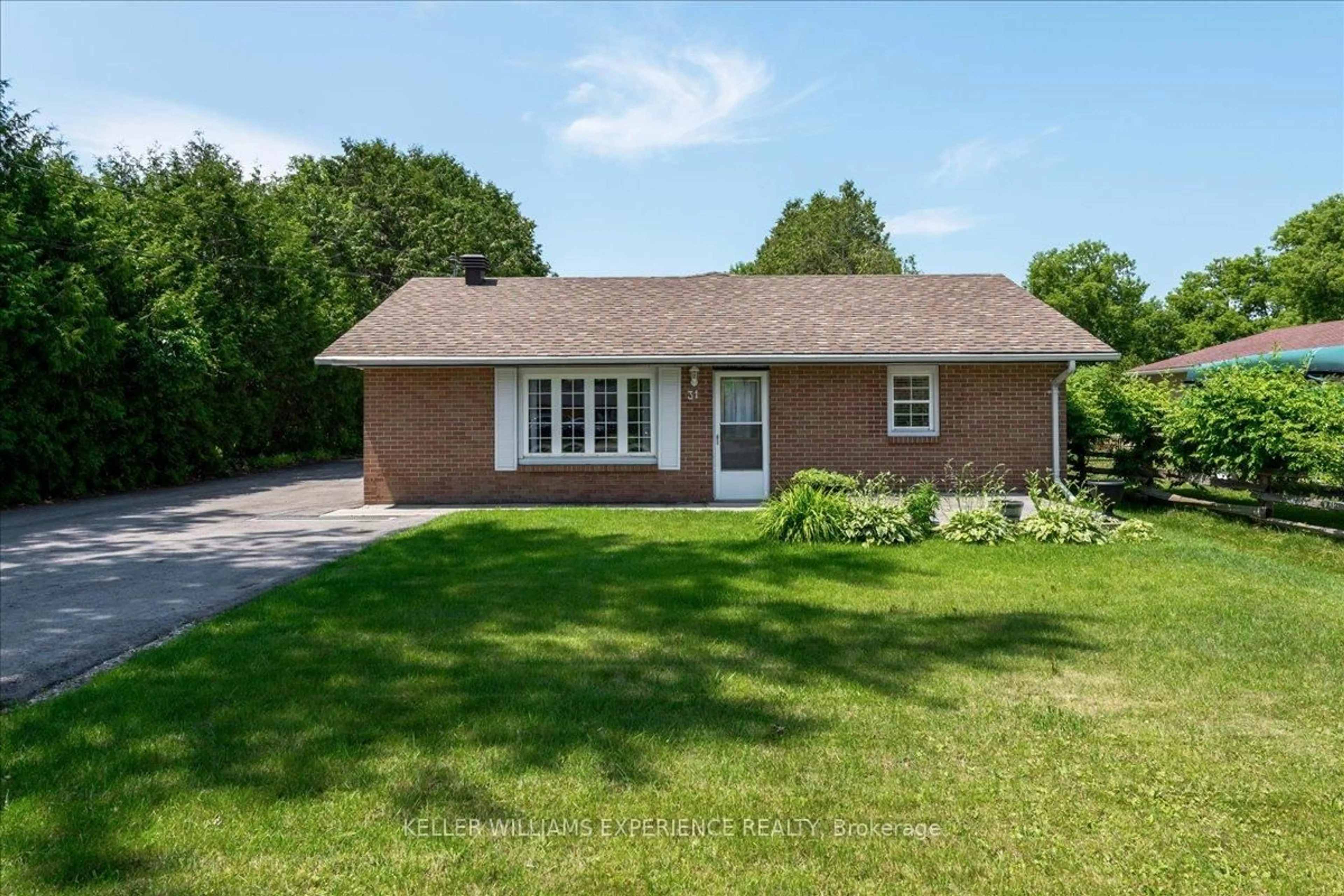 Home with brick exterior material, street for 31 RIVER Dr, Essa Ontario L3W 0G8