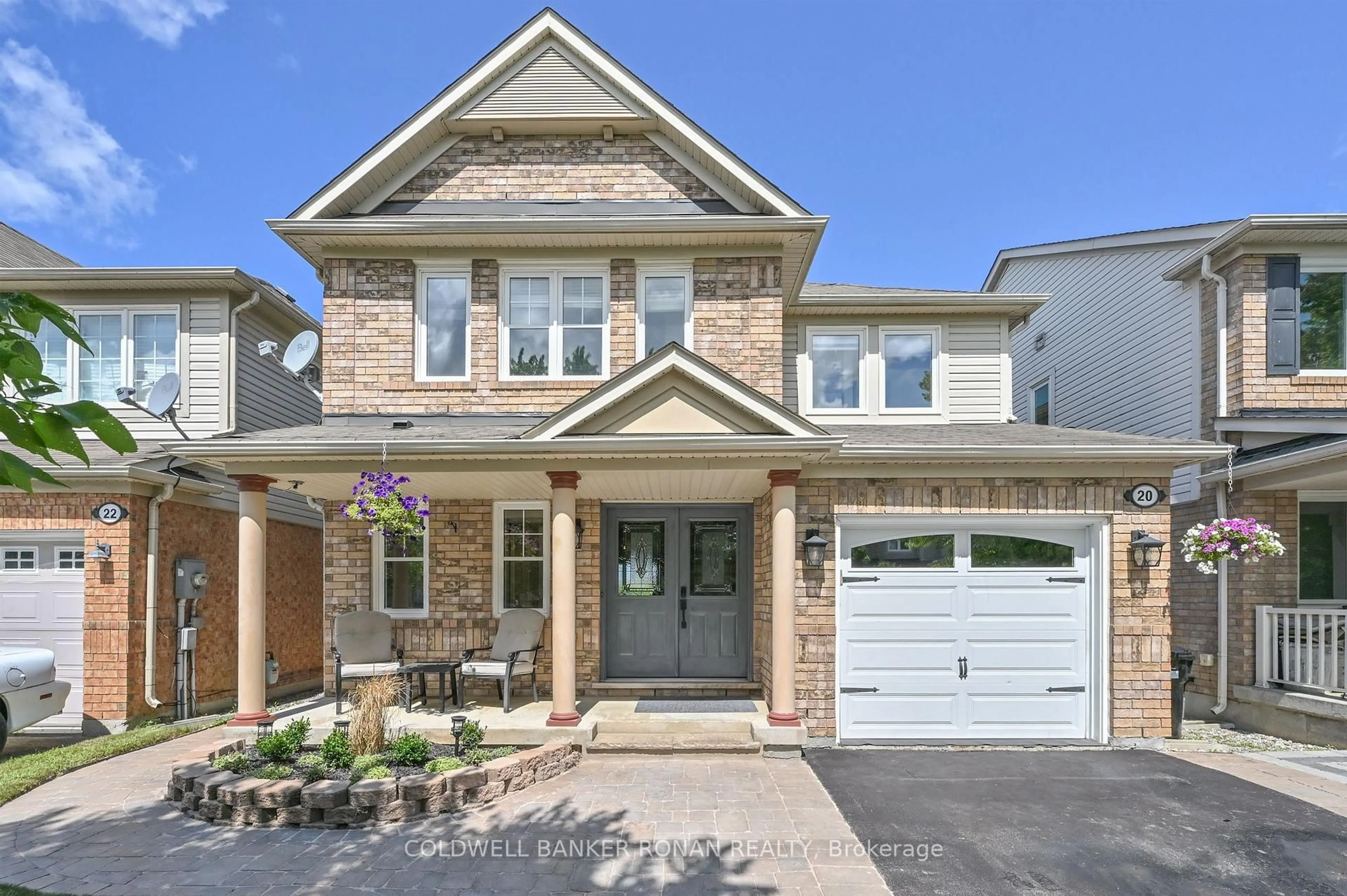 Home with brick exterior material, street for 20 John W Taylor Ave, New Tecumseth Ontario L9R 0B3