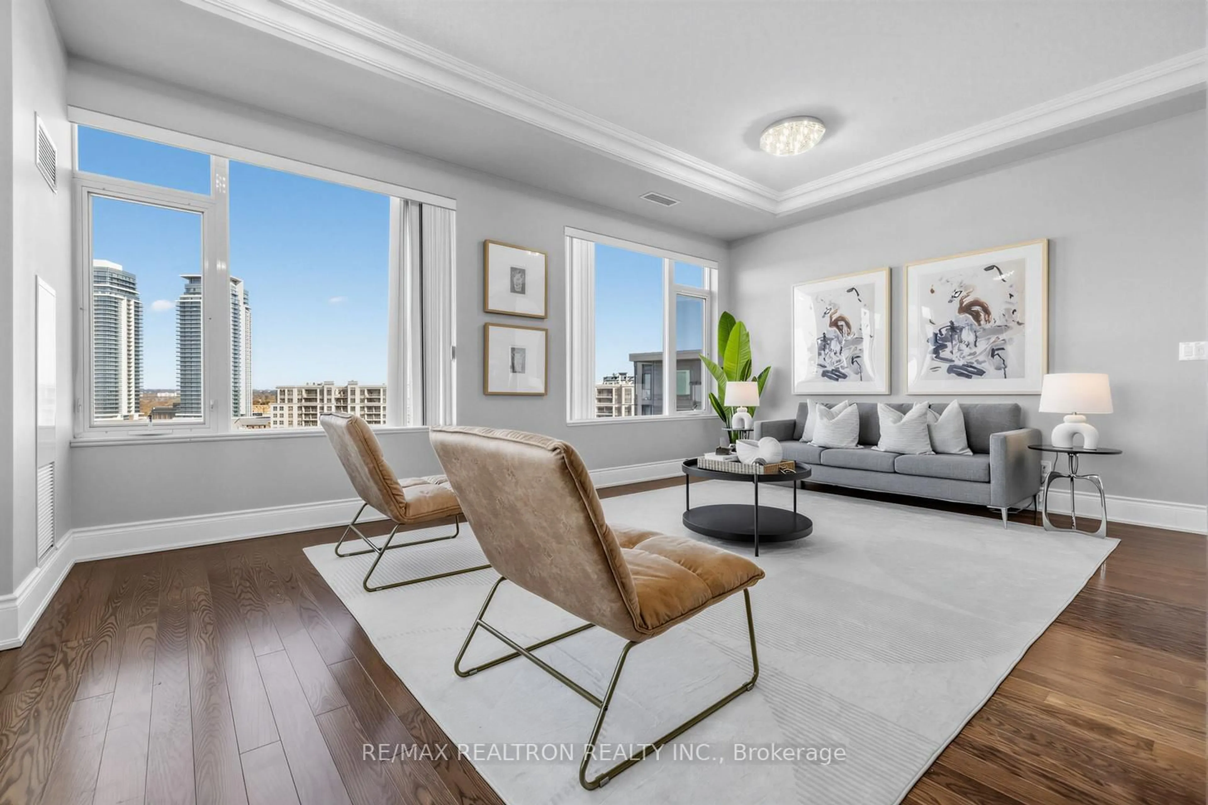 Living room with furniture, unknown for 253 South Park Rd #Ph# 2, Markham Ontario L3T 0B4