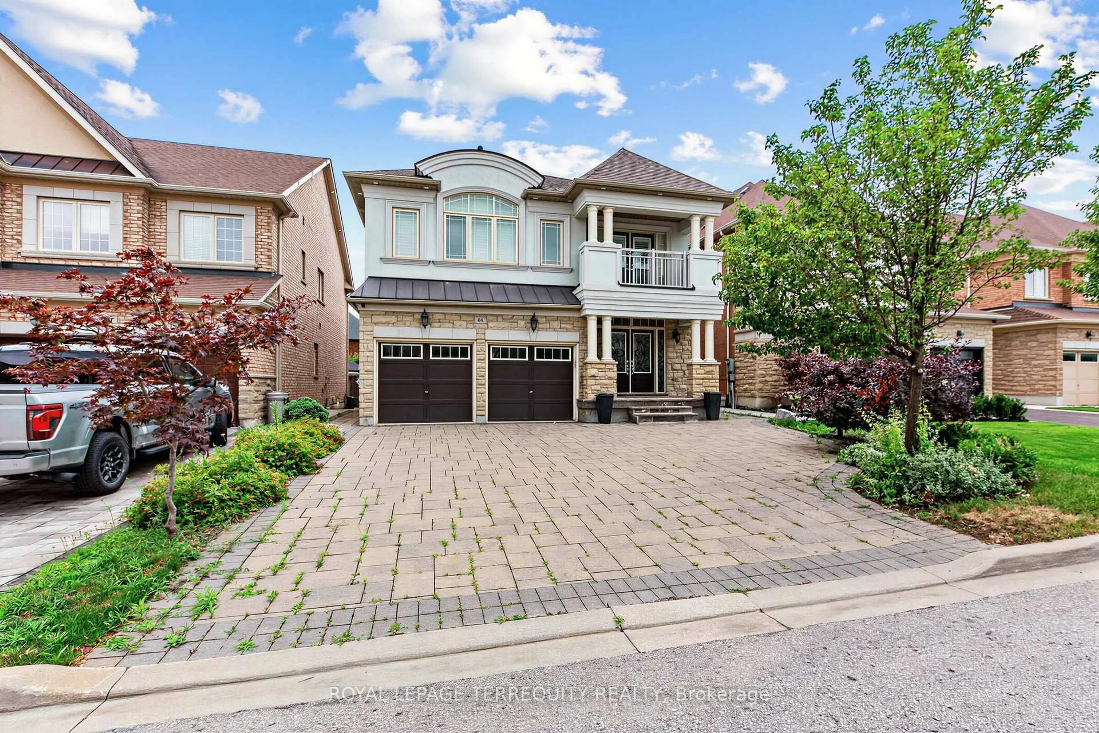 Home with brick exterior material, street for 44 Headwind Blvd, Vaughan Ontario L4H 3R9