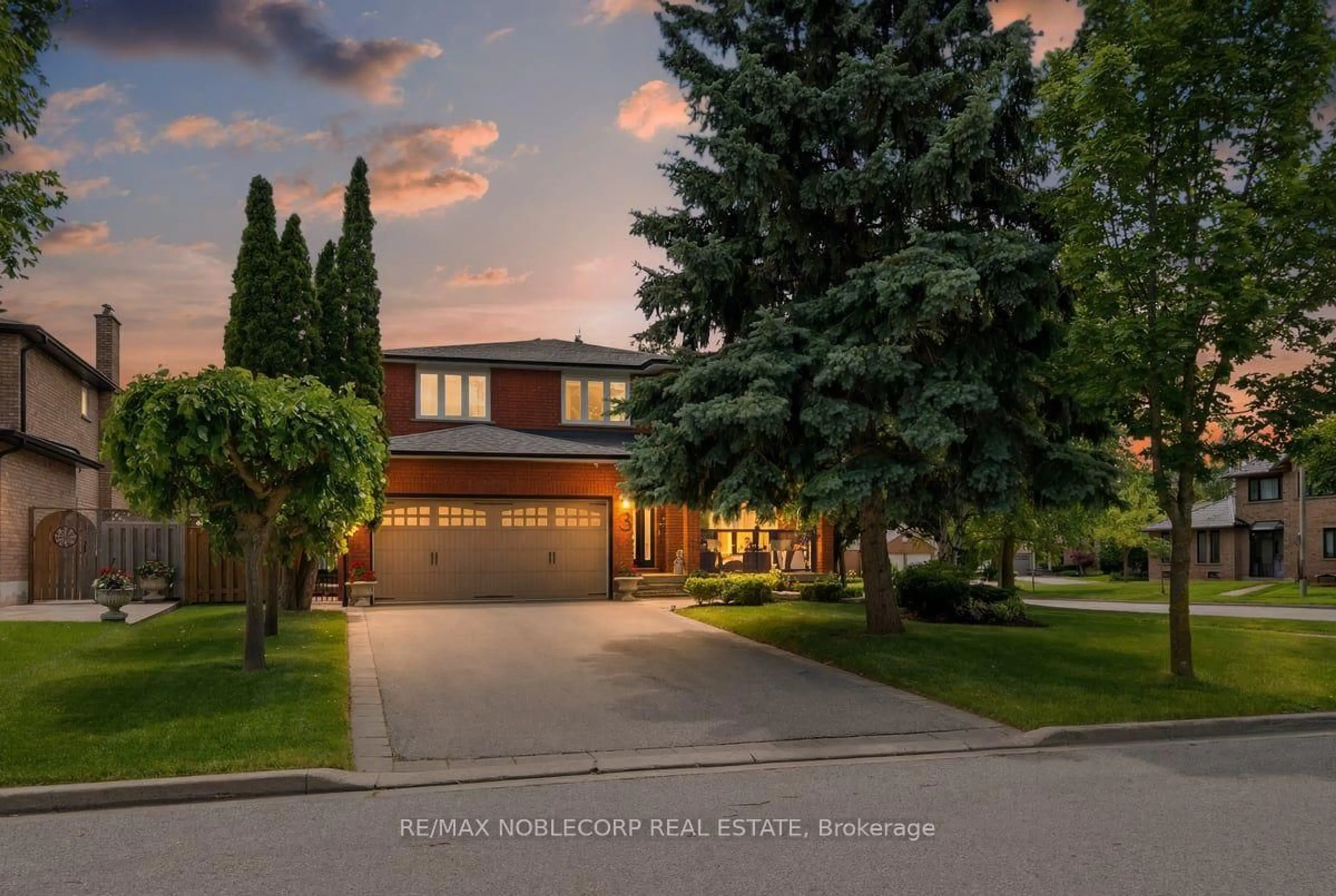 Home with brick exterior material, street for 3 Castlehill Rd, Vaughan Ontario L6A 1P3