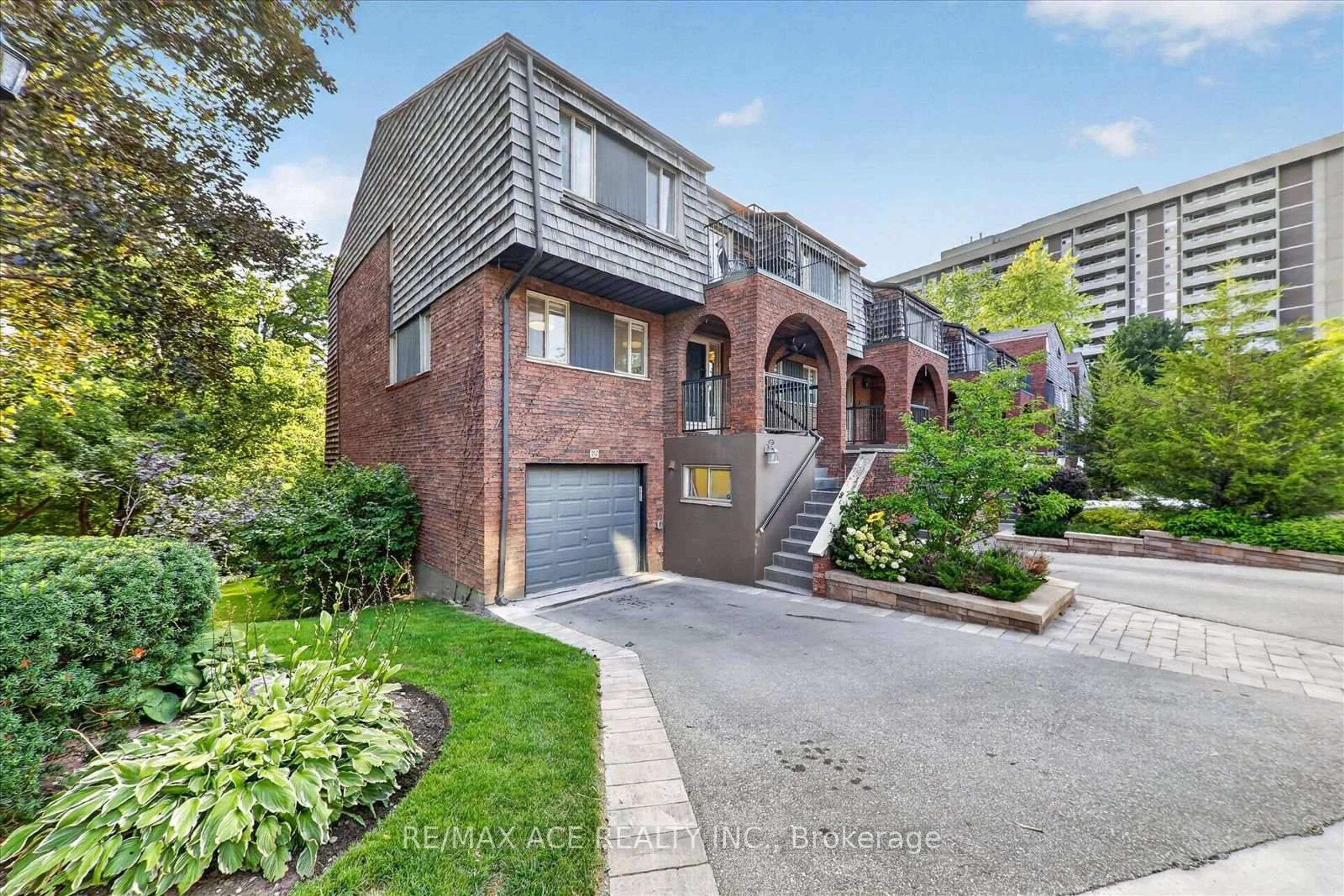 Home with brick exterior material, street for 65 Cricklewood Cres, Markham Ontario L3T 4T8