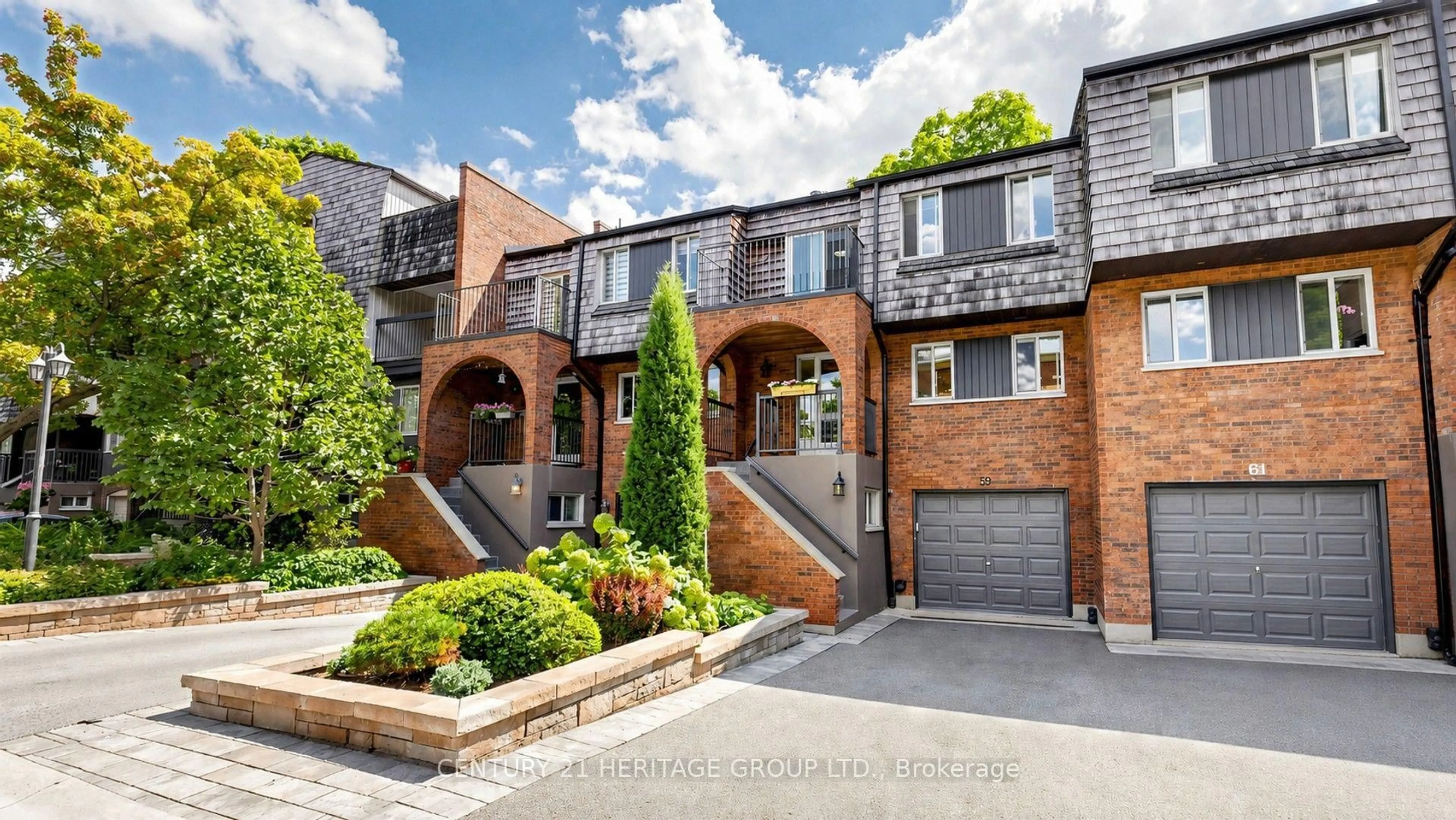 Home with brick exterior material, street for 59 Cricklewood Cres, Markham Ontario L3T 4T8