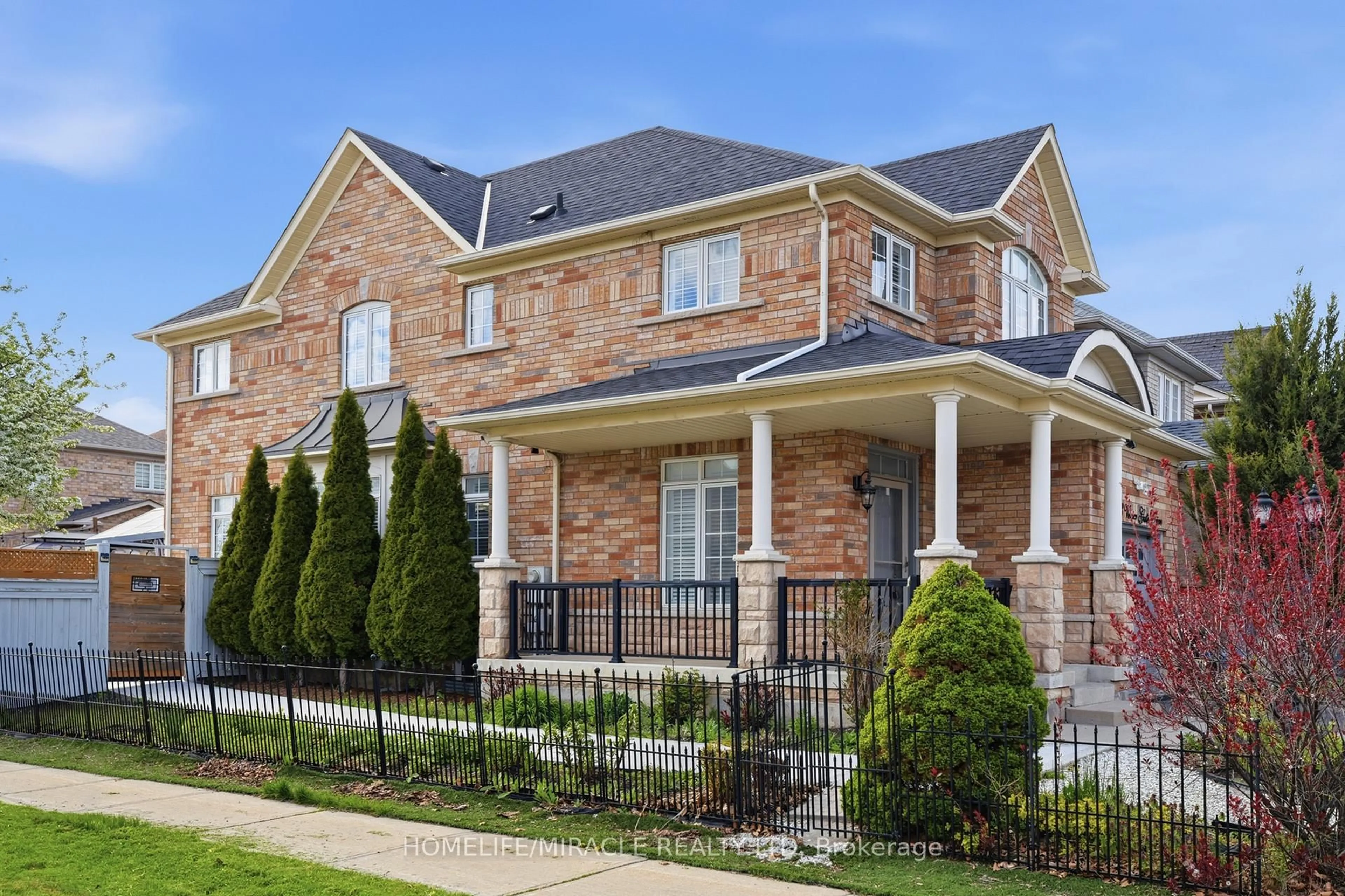Home with brick exterior material, street for 243 Venice Gate Dr, Vaughan Ontario L4H 0G1