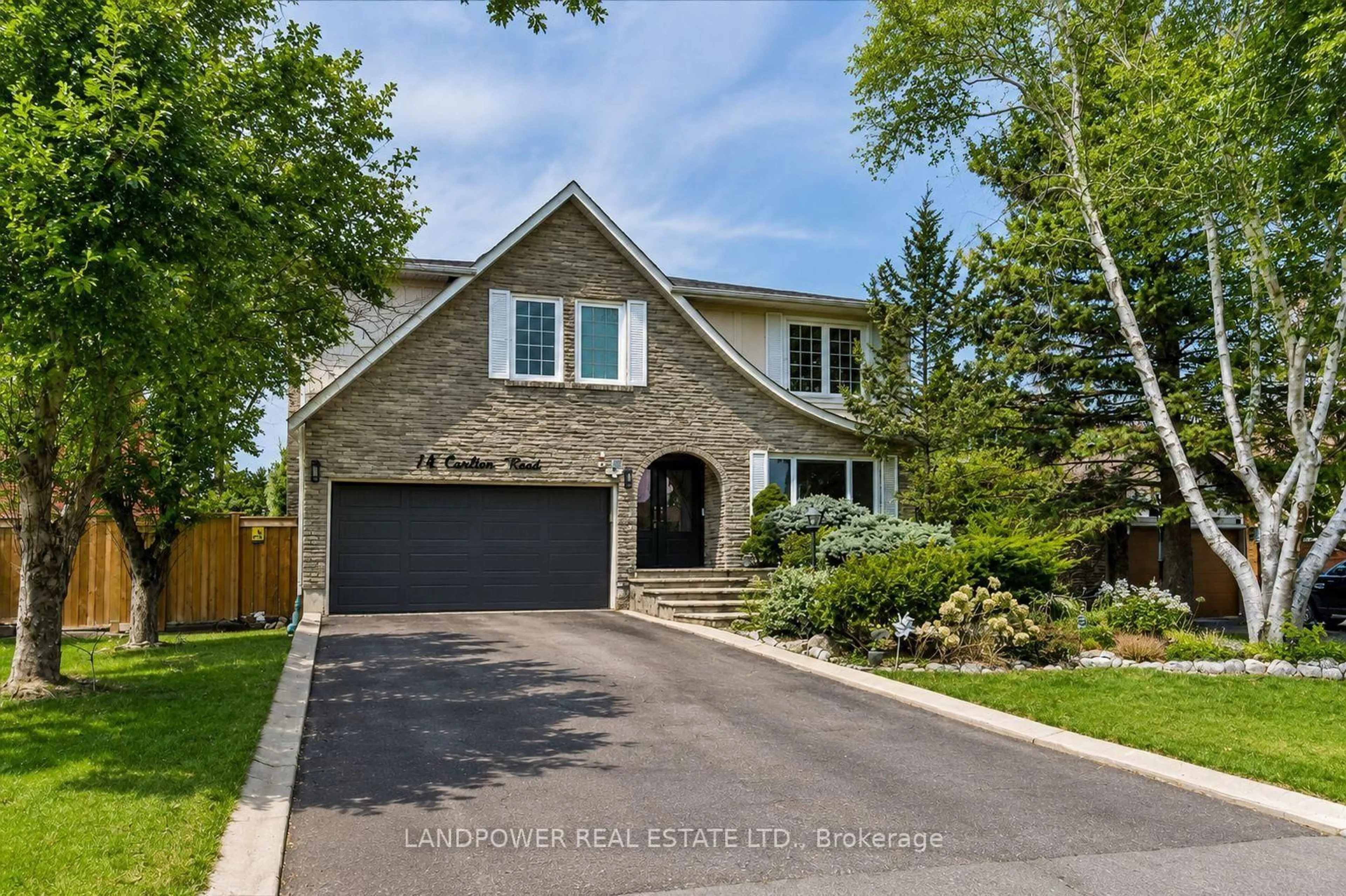 Home with brick exterior material, street for 14 Carlton Rd, Markham Ontario L3R 1Z2