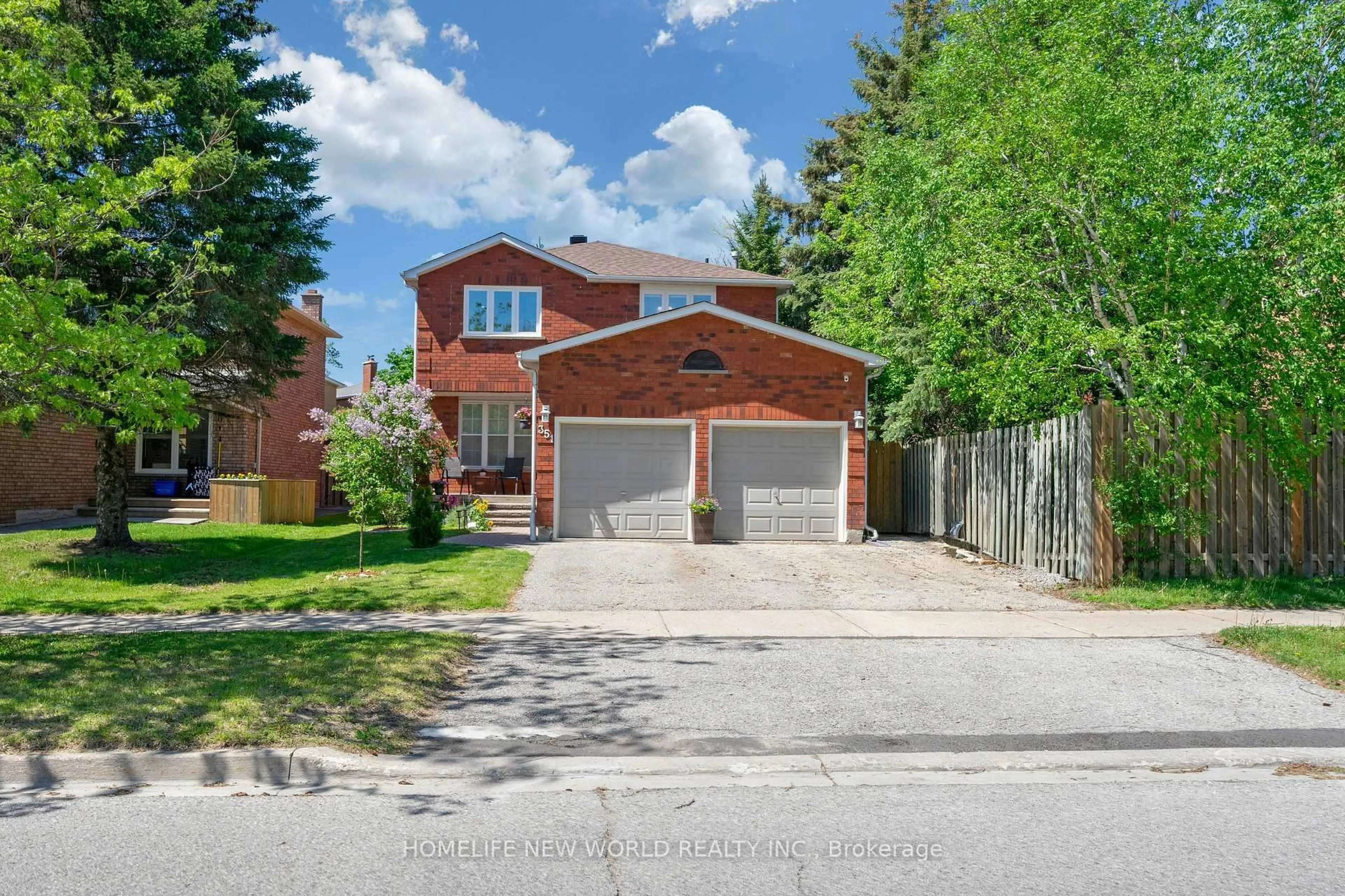 Home with brick exterior material, street for 351 Millard St, Whitchurch-Stouffville Ontario L4A 5S4