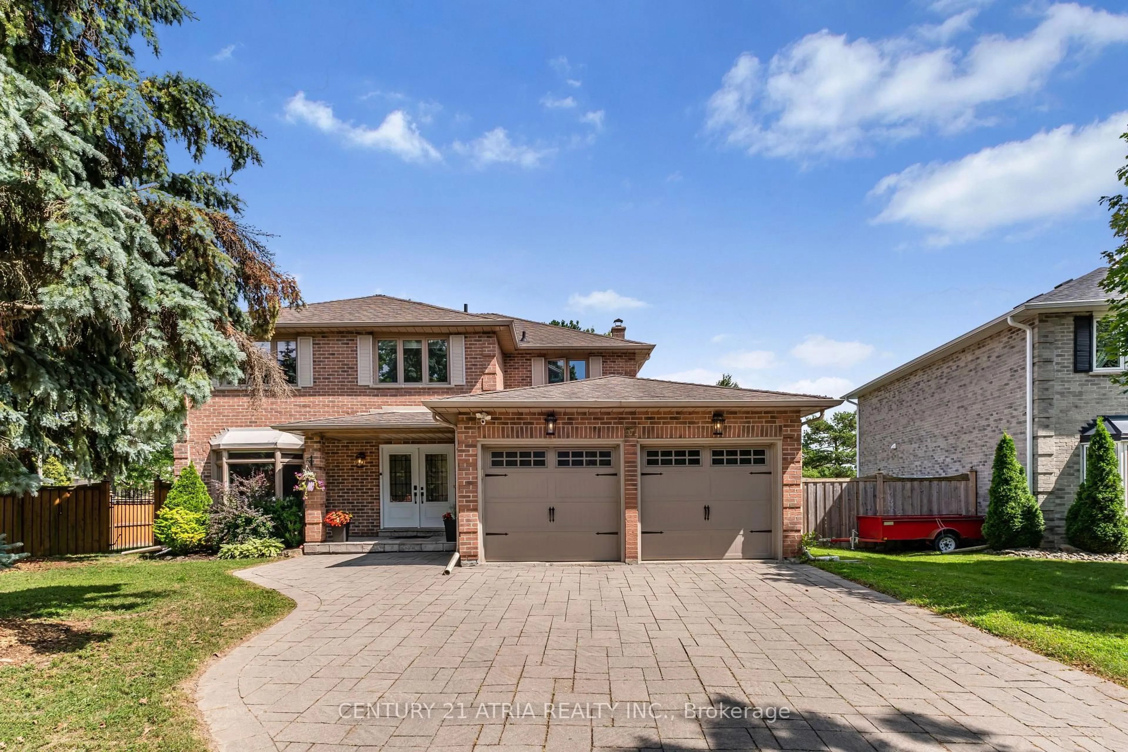 Home with brick exterior material, street for 57 Ashfield Dr, Richmond Hill Ontario L4E 2L1