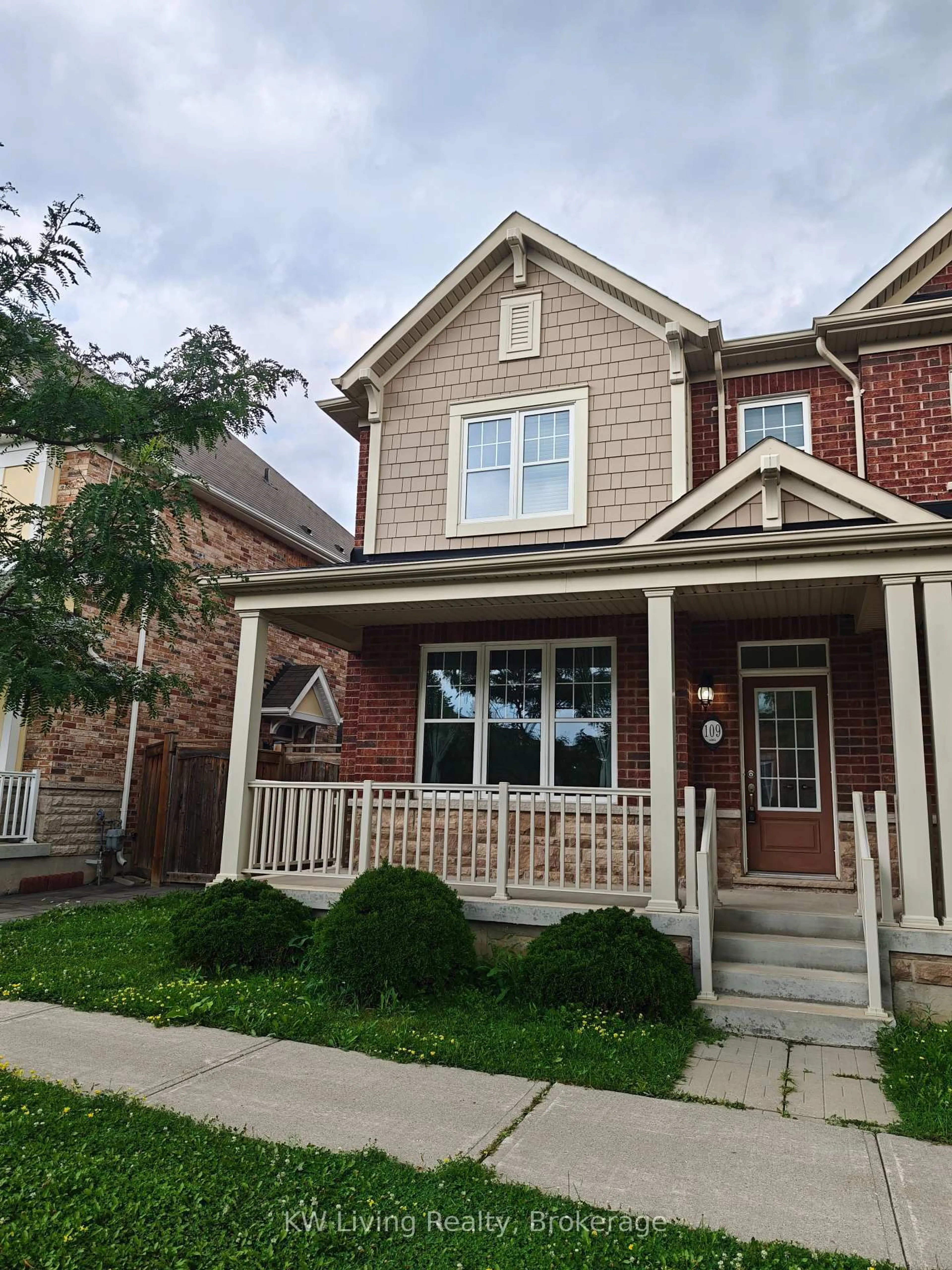 Home with brick exterior material, street for 109 Cornwall Dr, Markham Ontario L6B 0Y8