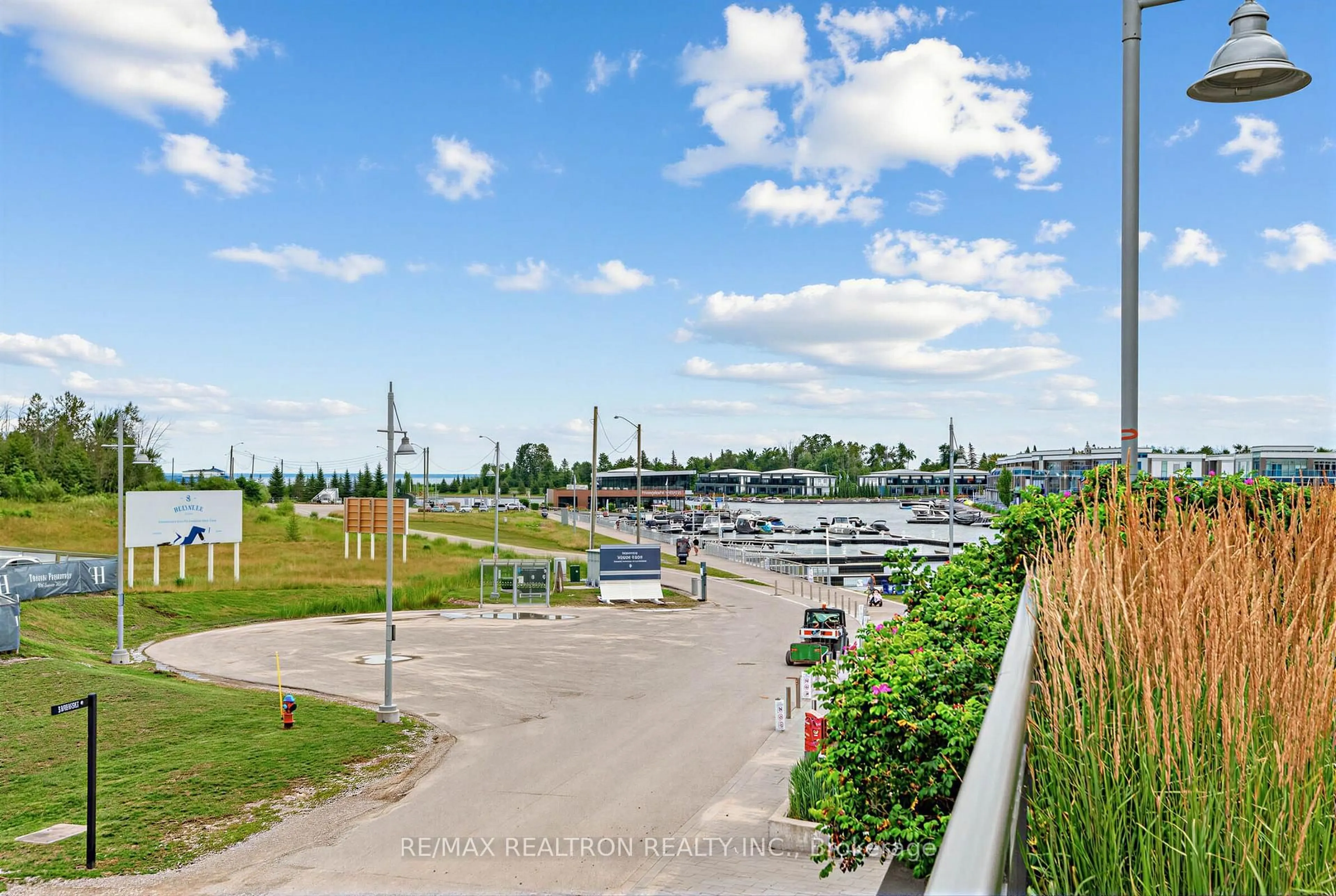 Patio, water/lake/river/ocean view for 233 Broward Way #8, Innisfil Ontario L9S 0M5
