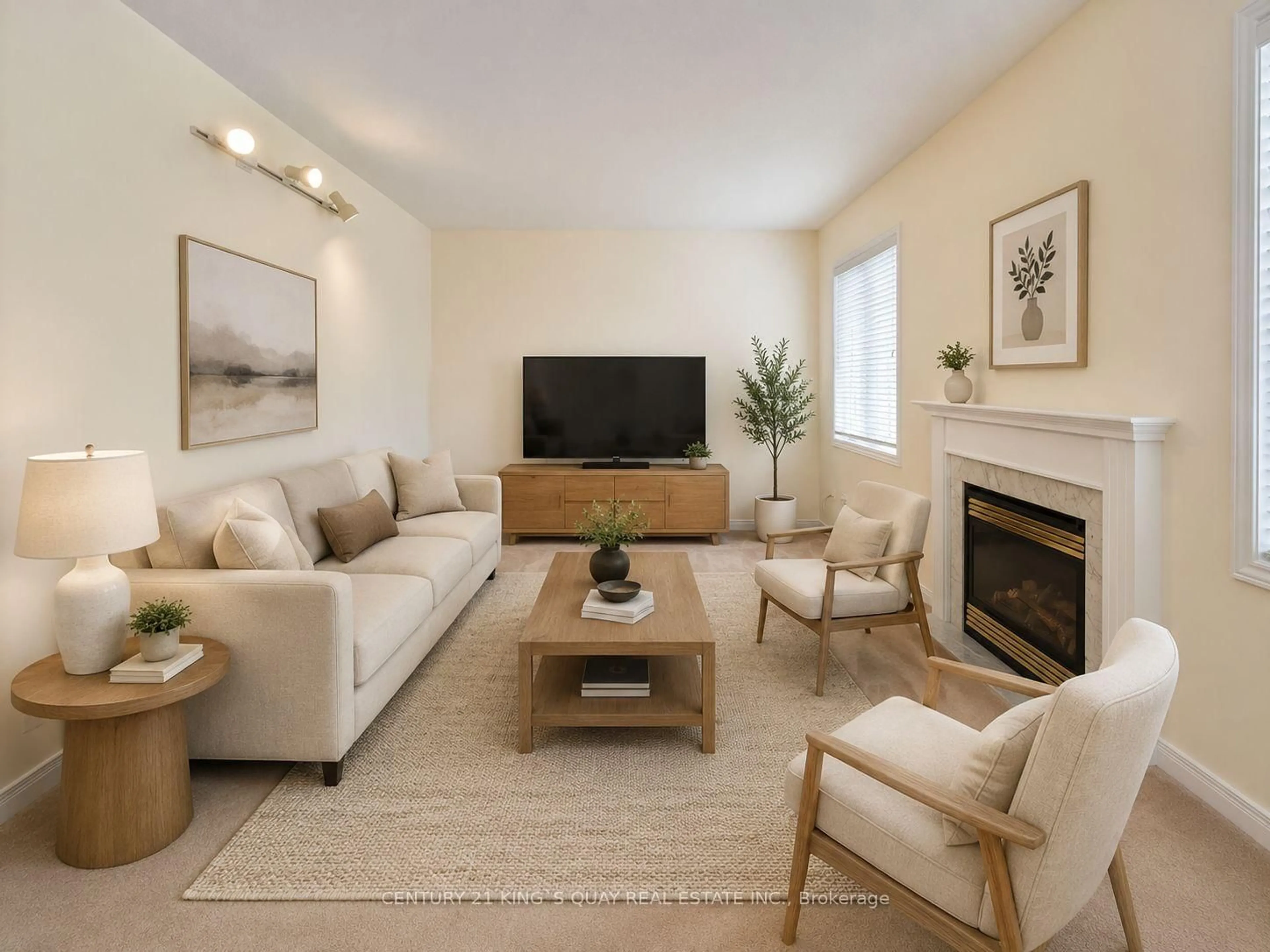 Living room with furniture, unknown for 16 Greengage St, Markham Ontario L6E 1X8