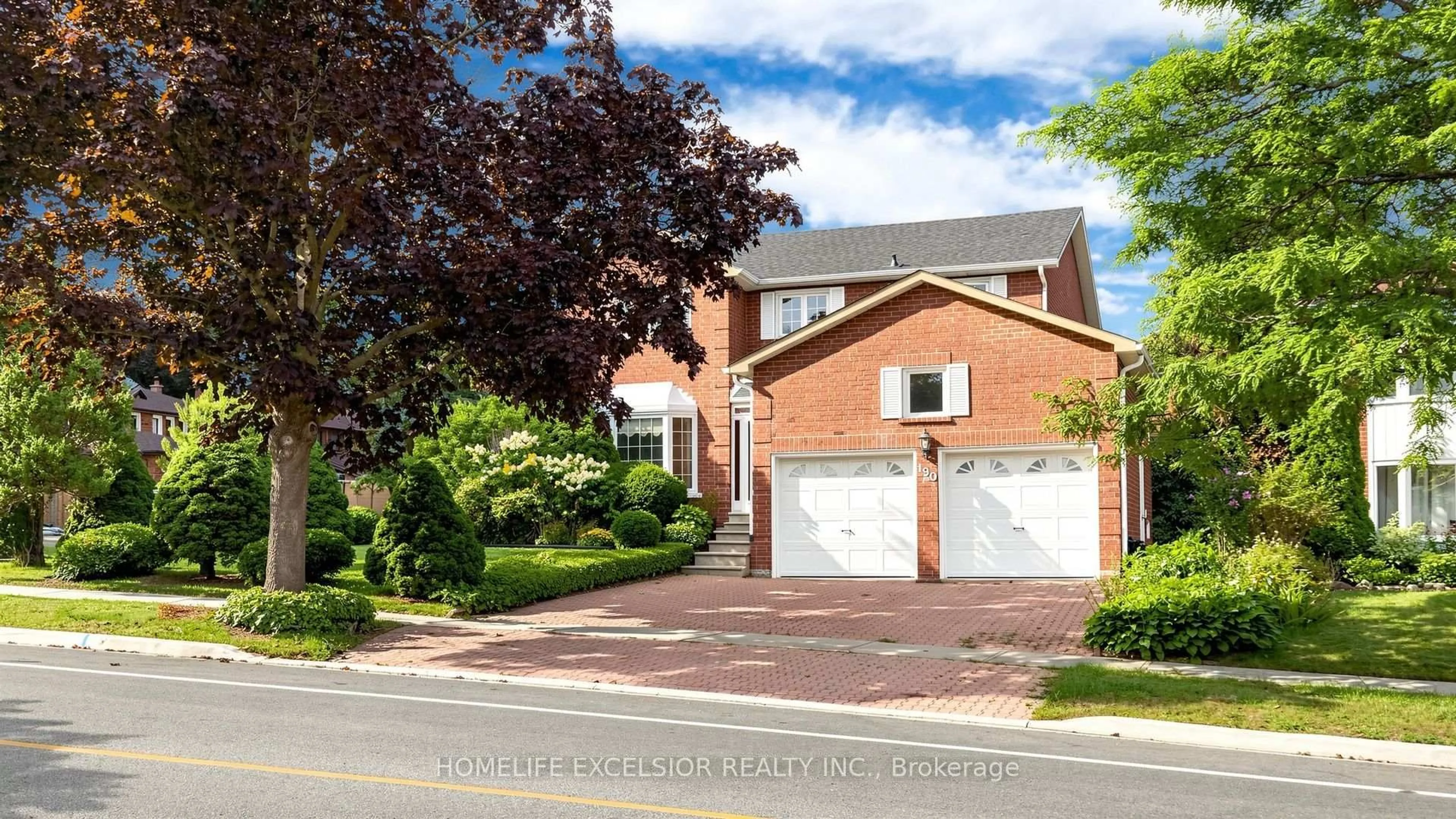 Home with brick exterior material, street for 190 Raymerville Dr, Markham Ontario L3P 6S7