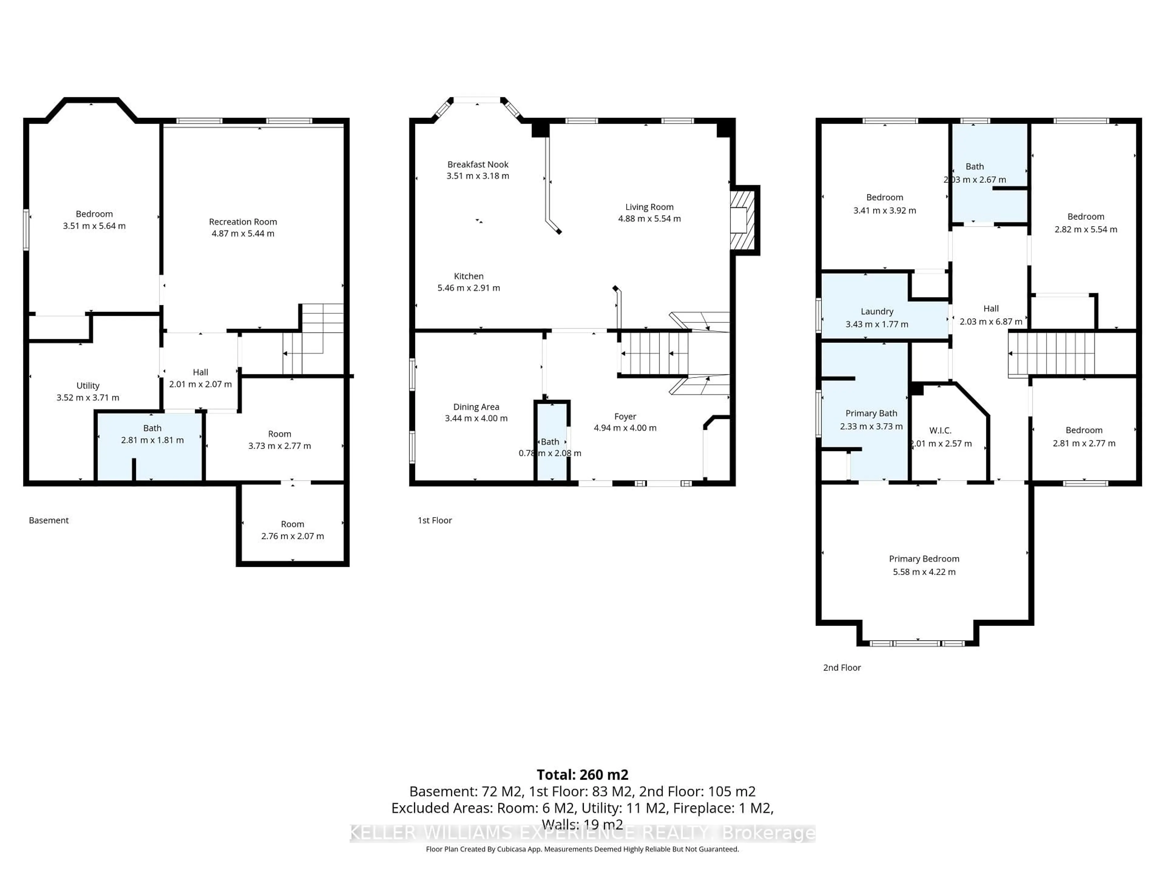 Floor plan for 87 Armeda Clow Cres, Essa Ontario L3W 0H6