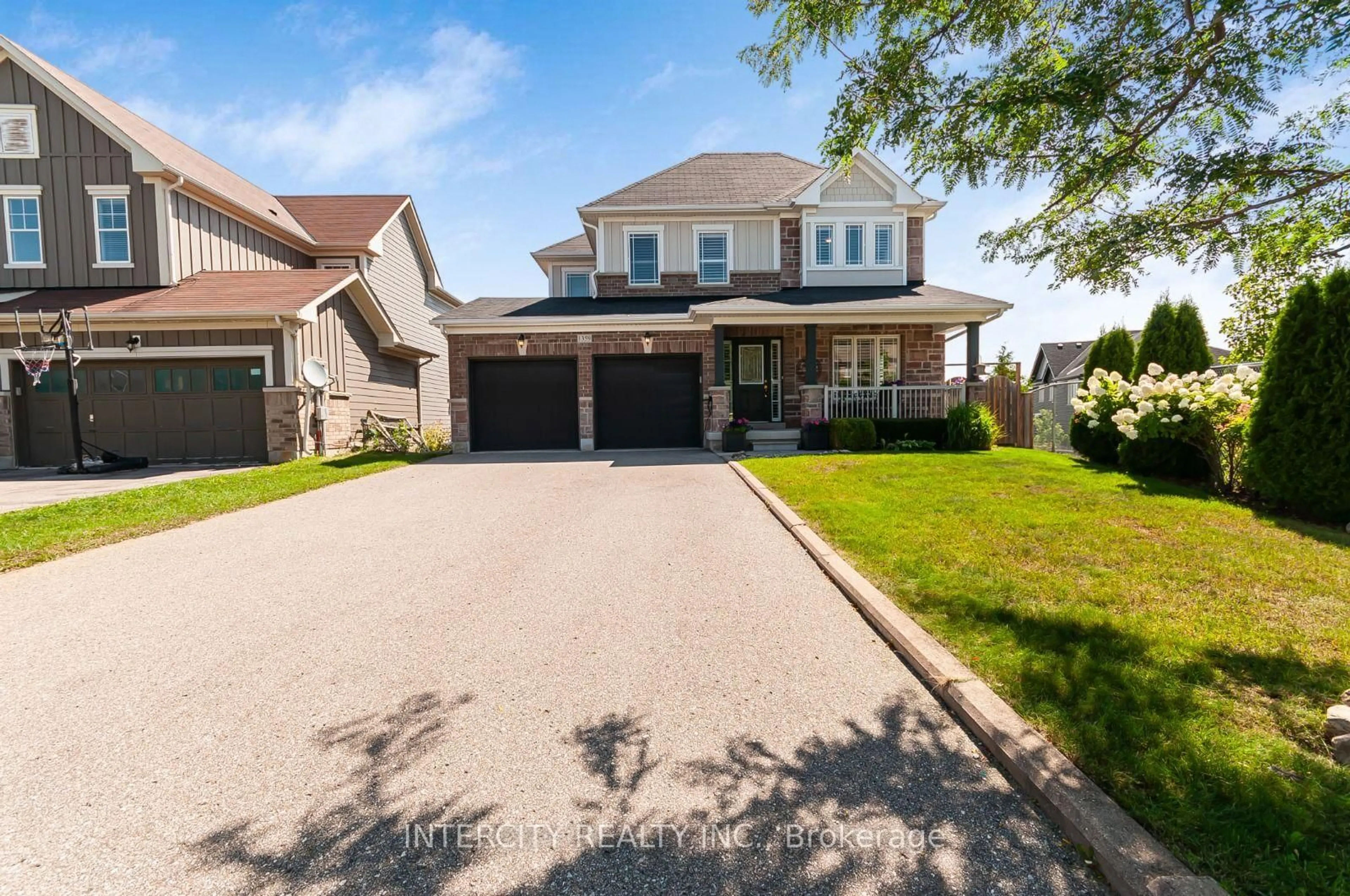 Home with brick exterior material, street for 1359 Dallman St, Innisfil Ontario L0L 1W0
