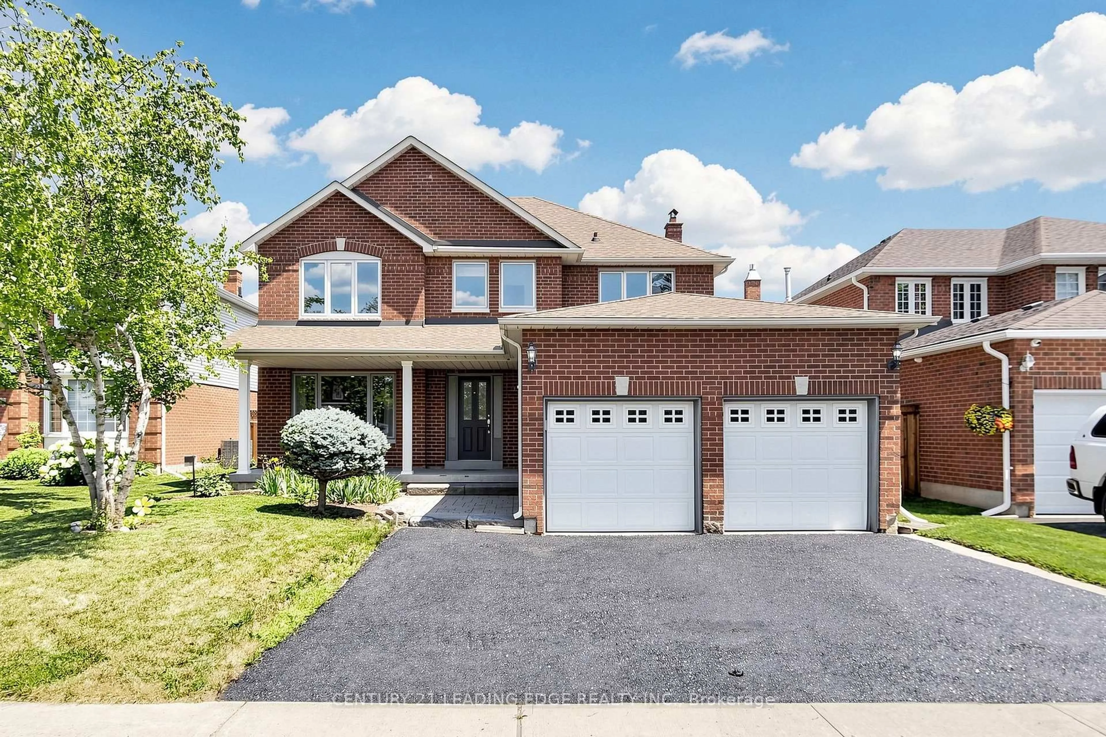 Home with brick exterior material, street for 153 Natanya Blvd, Georgina Ontario L4P 3N2
