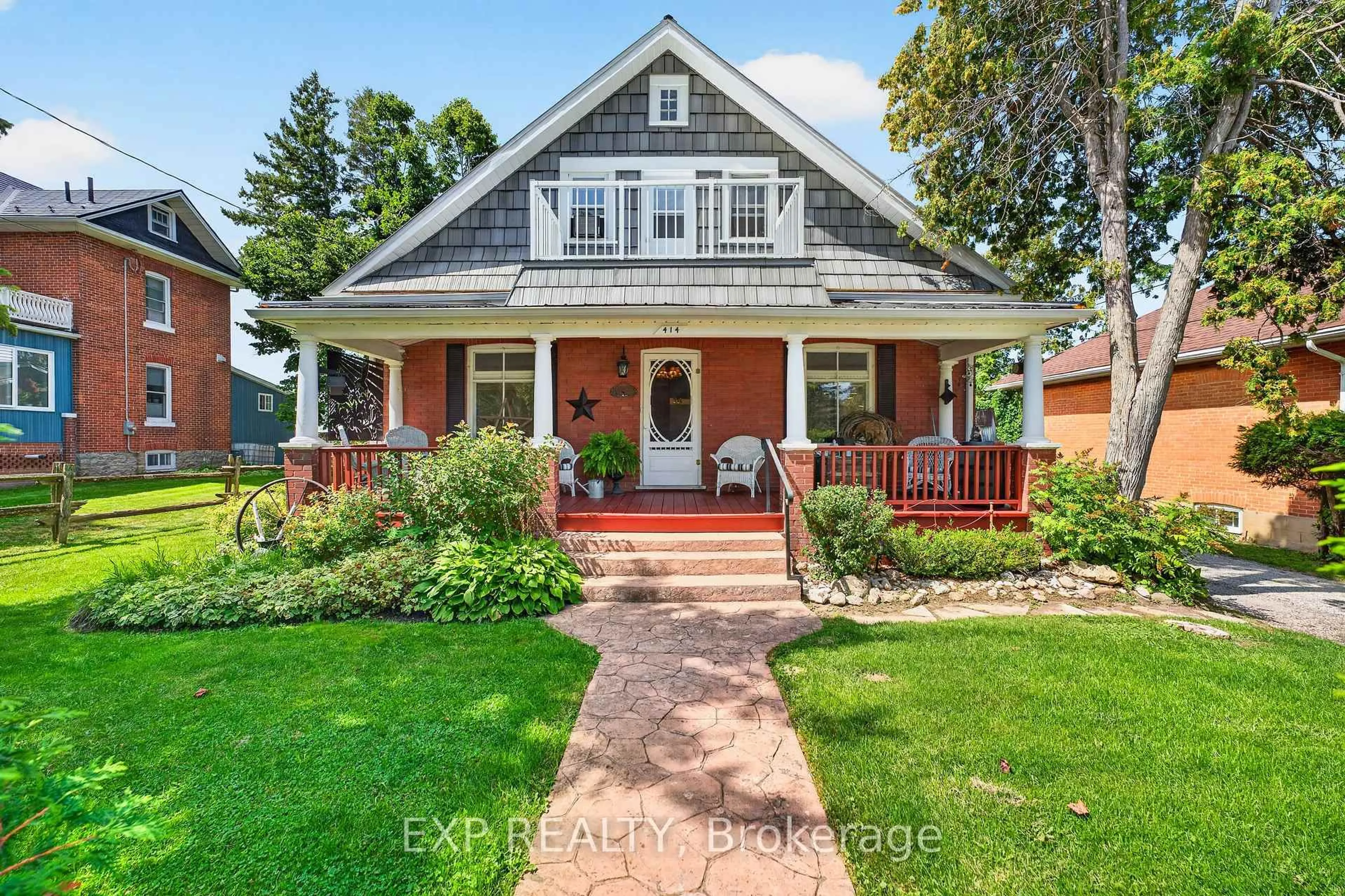 Home with brick exterior material, street for 414 Osborne St, Brock Ontario L0K 1A0