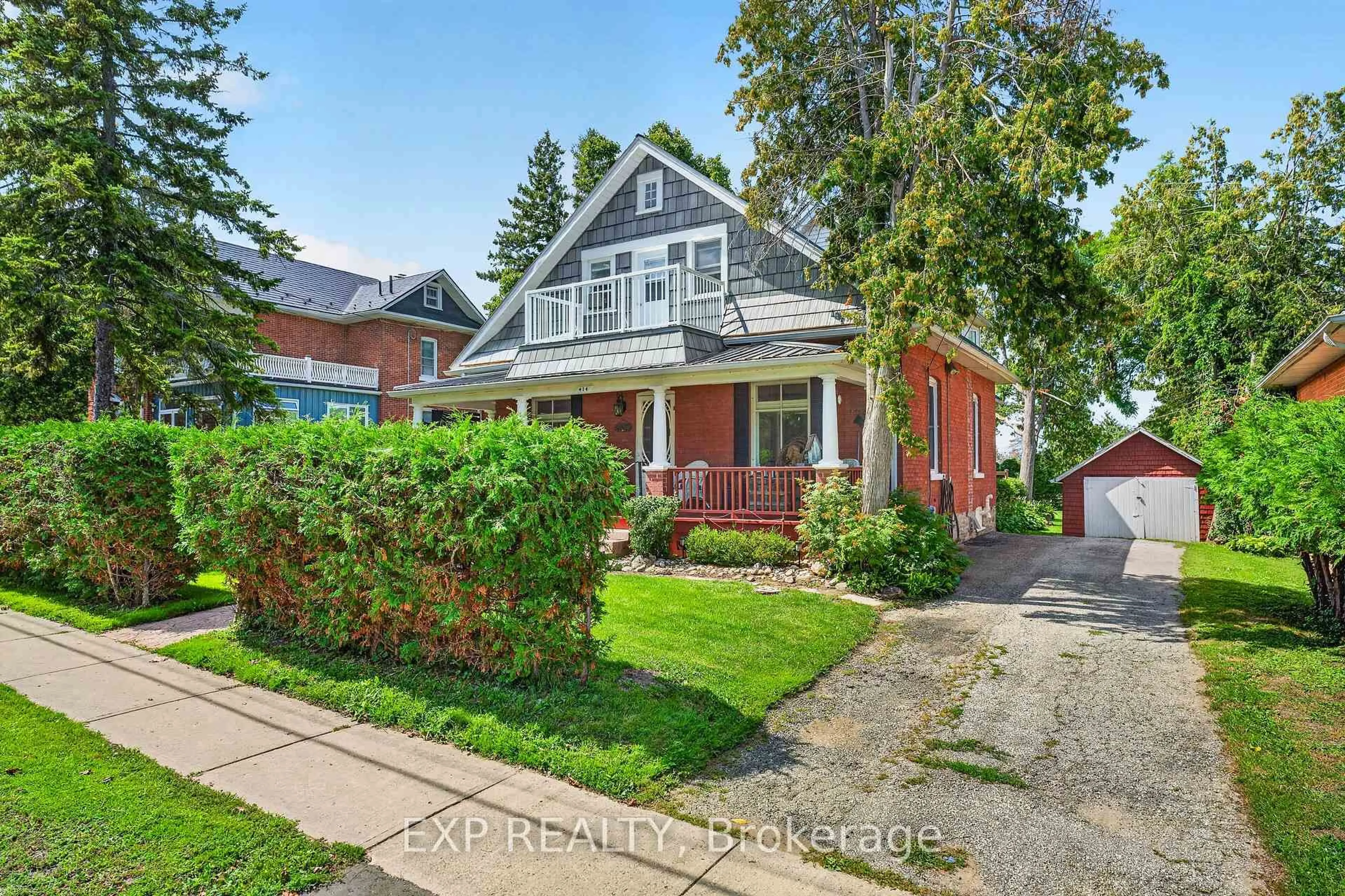 Home with brick exterior material, street for 414 Osborne St, Brock Ontario L0K 1A0