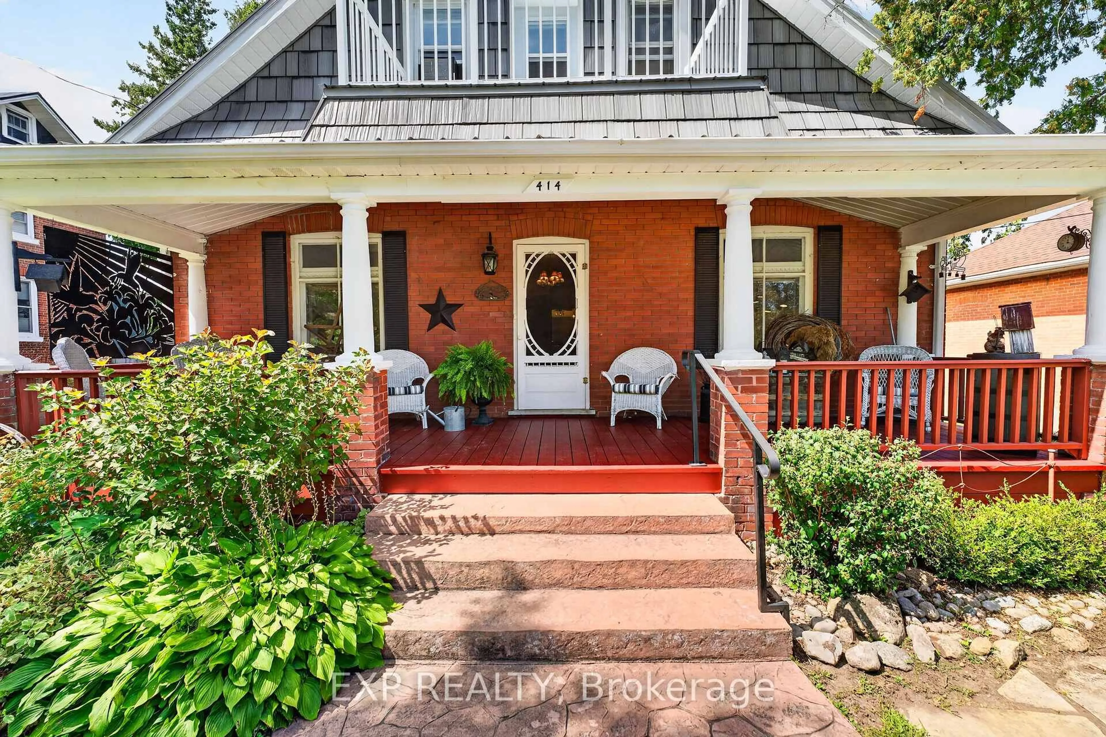 Home with brick exterior material, street for 414 Osborne St, Brock Ontario L0K 1A0
