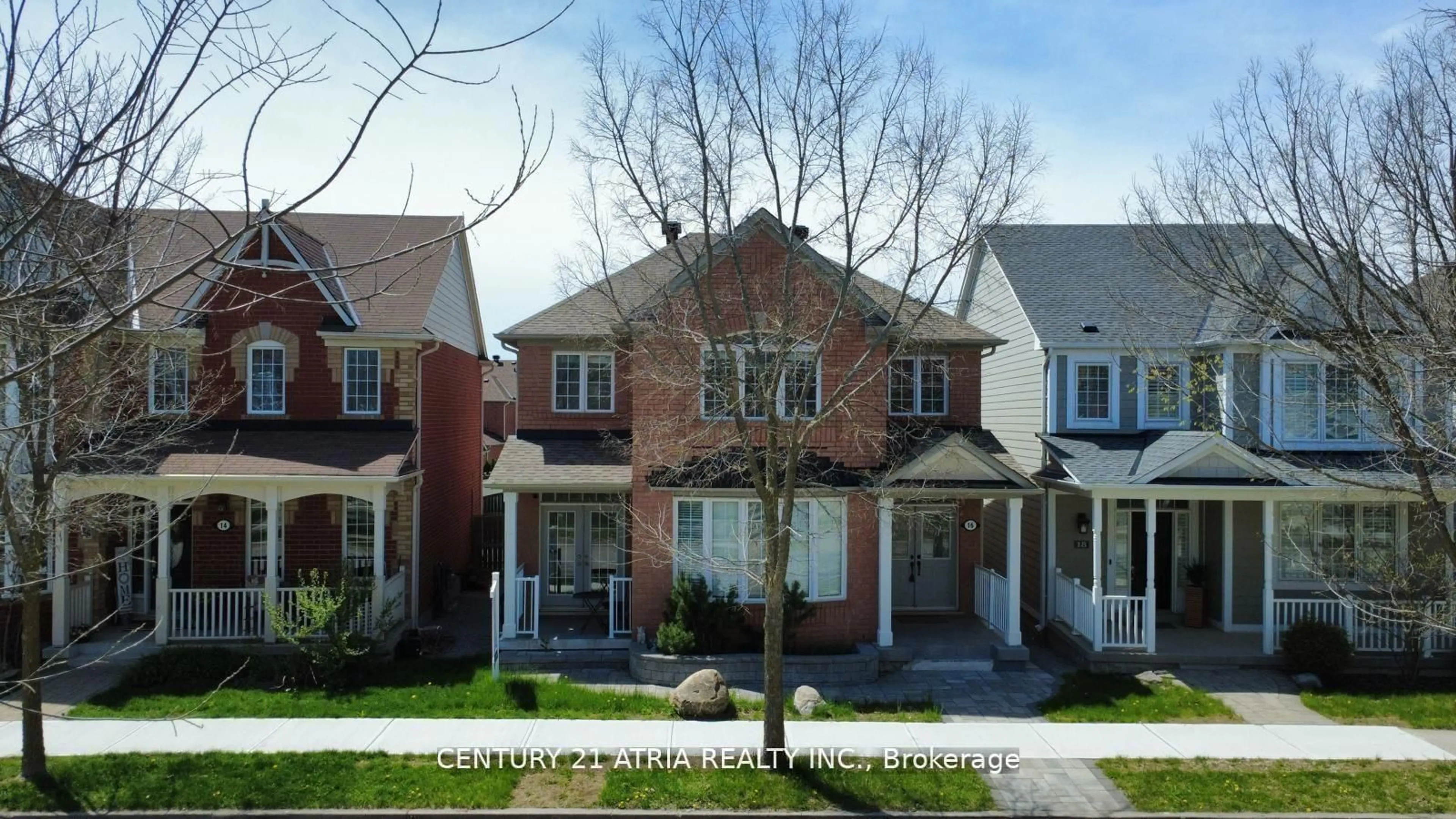 Home with brick exterior material, street for 16 Peony St, Markham Ontario L6B 1K9