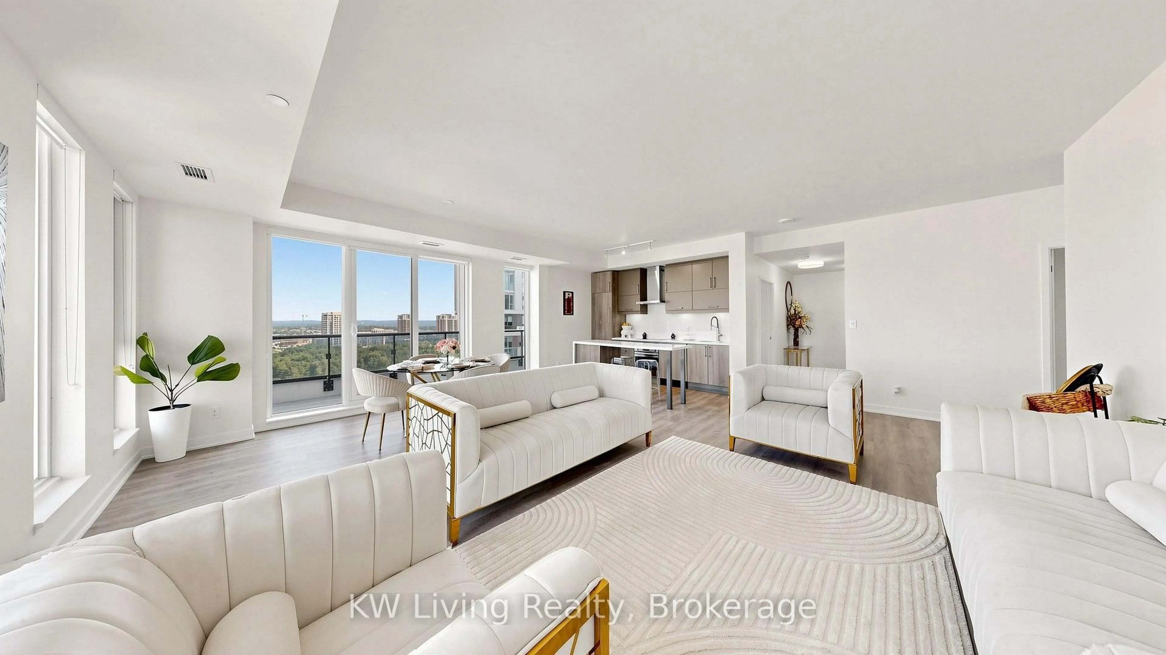 Living room with furniture, unknown for 8119 Birchmount Rd #1512, Markham Ontario L6G 0H6
