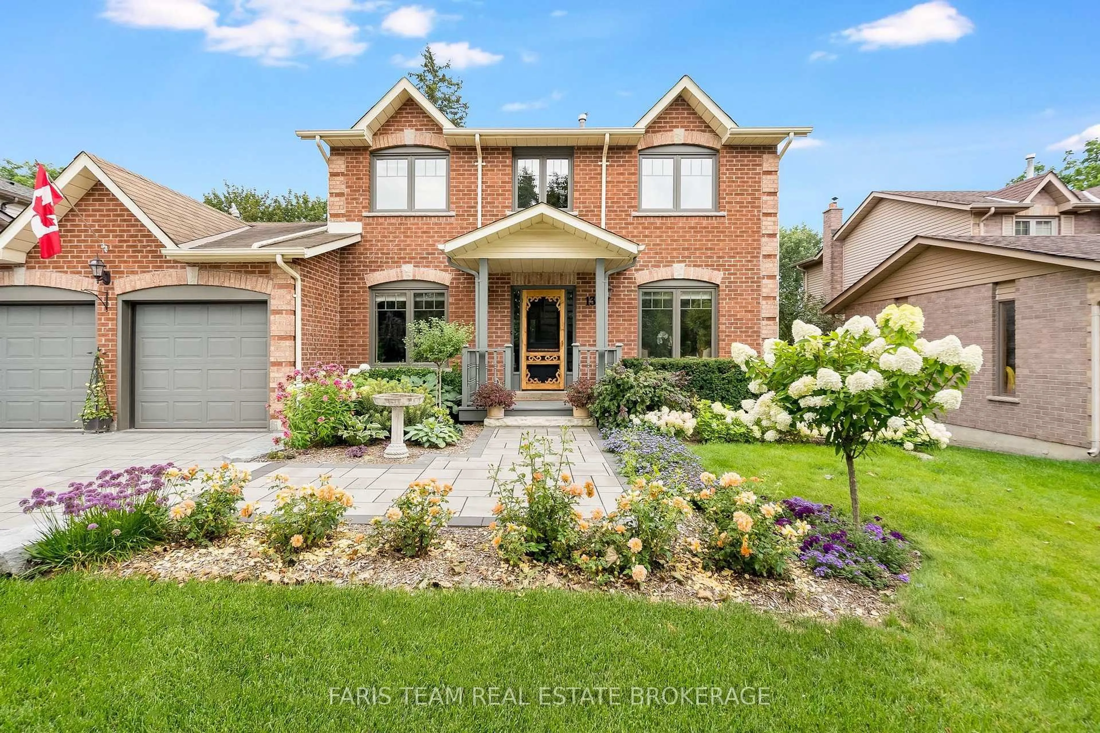 Home with brick exterior material, street for 13 Kidd's Lane, Innisfil Ontario L0L 1L0