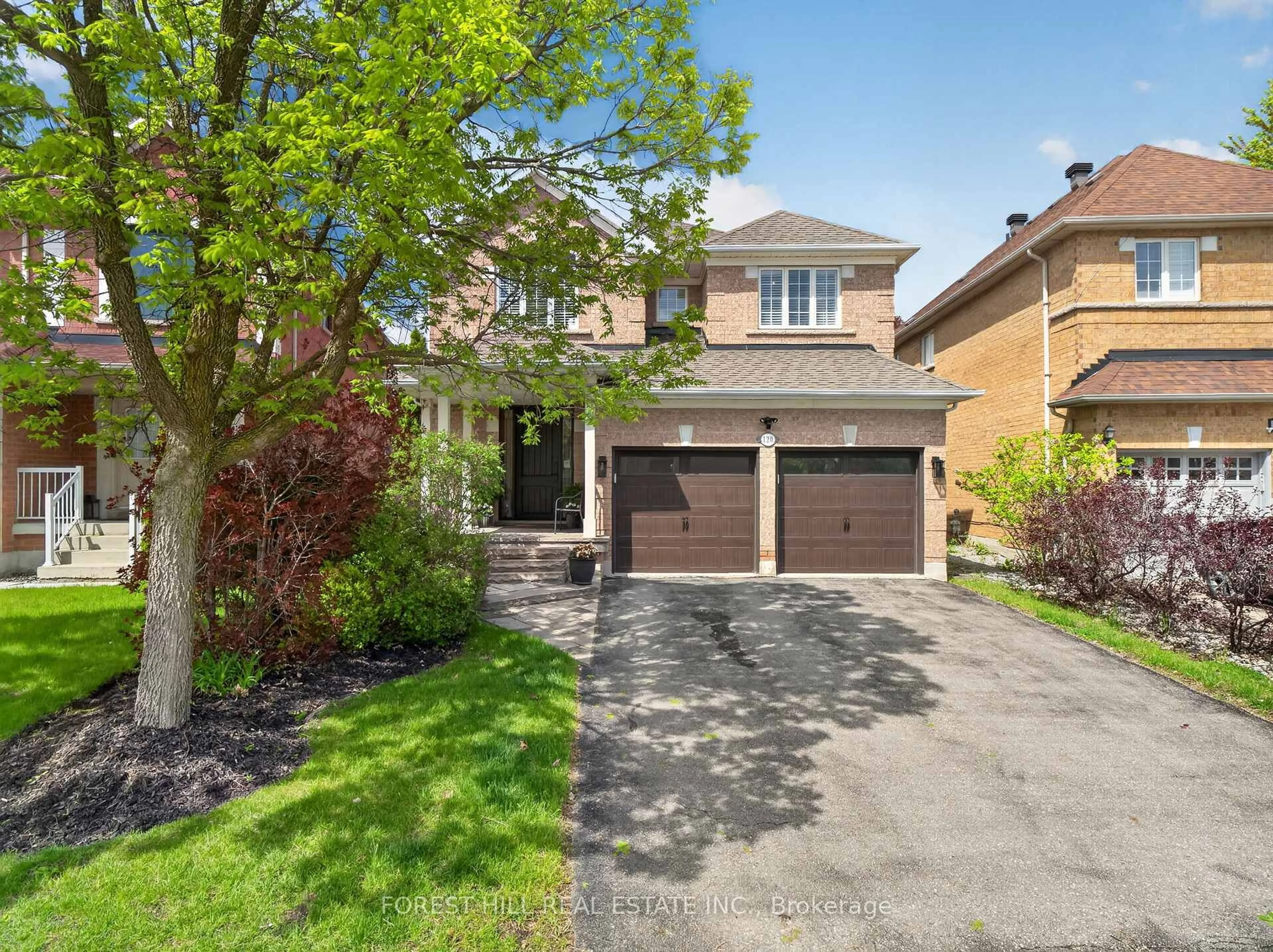 Home with brick exterior material, street for 120 Sandwood Dr, Vaughan Ontario L4J 8W4