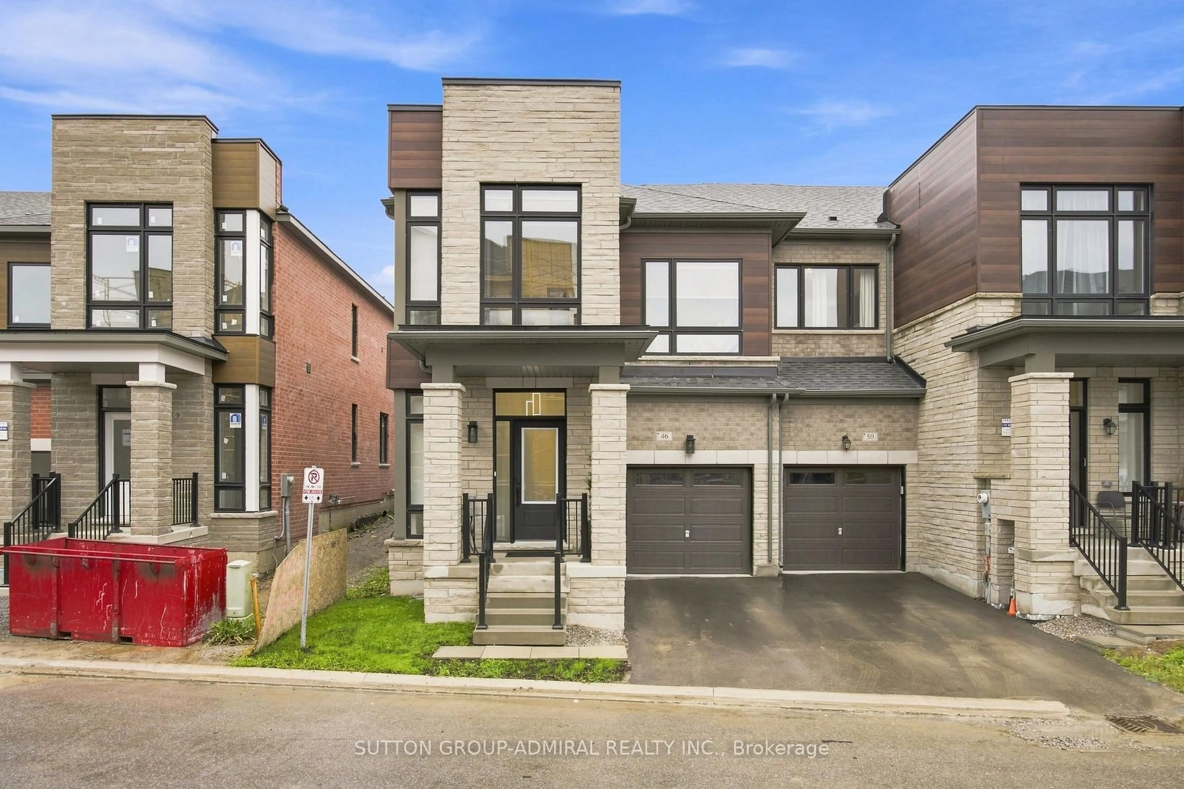 Home with brick exterior material, street for 46 Fish Dr, Aurora Ontario L4B 4A7