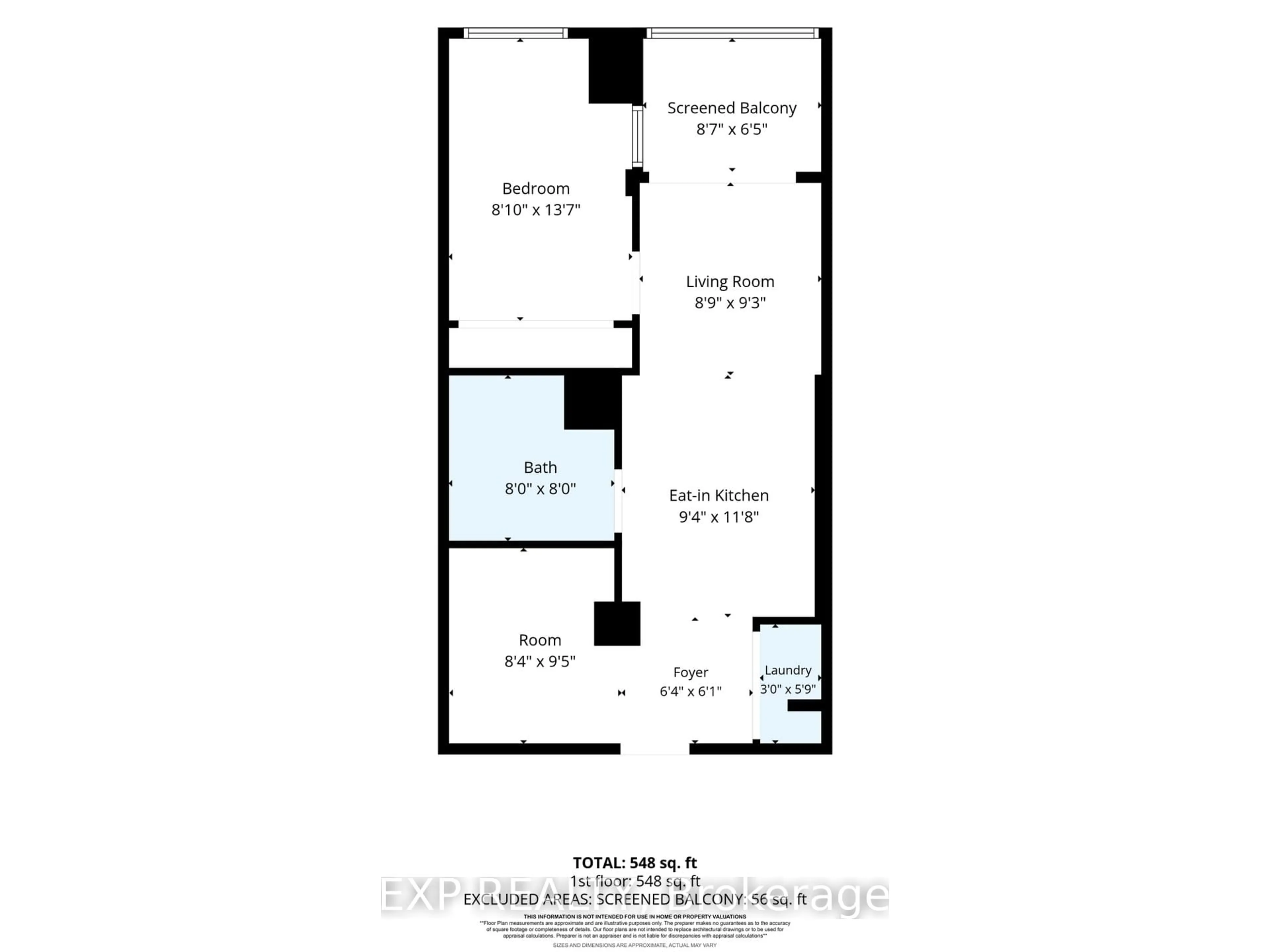 Floor plan for 2920 Highway 7 Highway #3507, Vaughan Ontario L4K 0P4