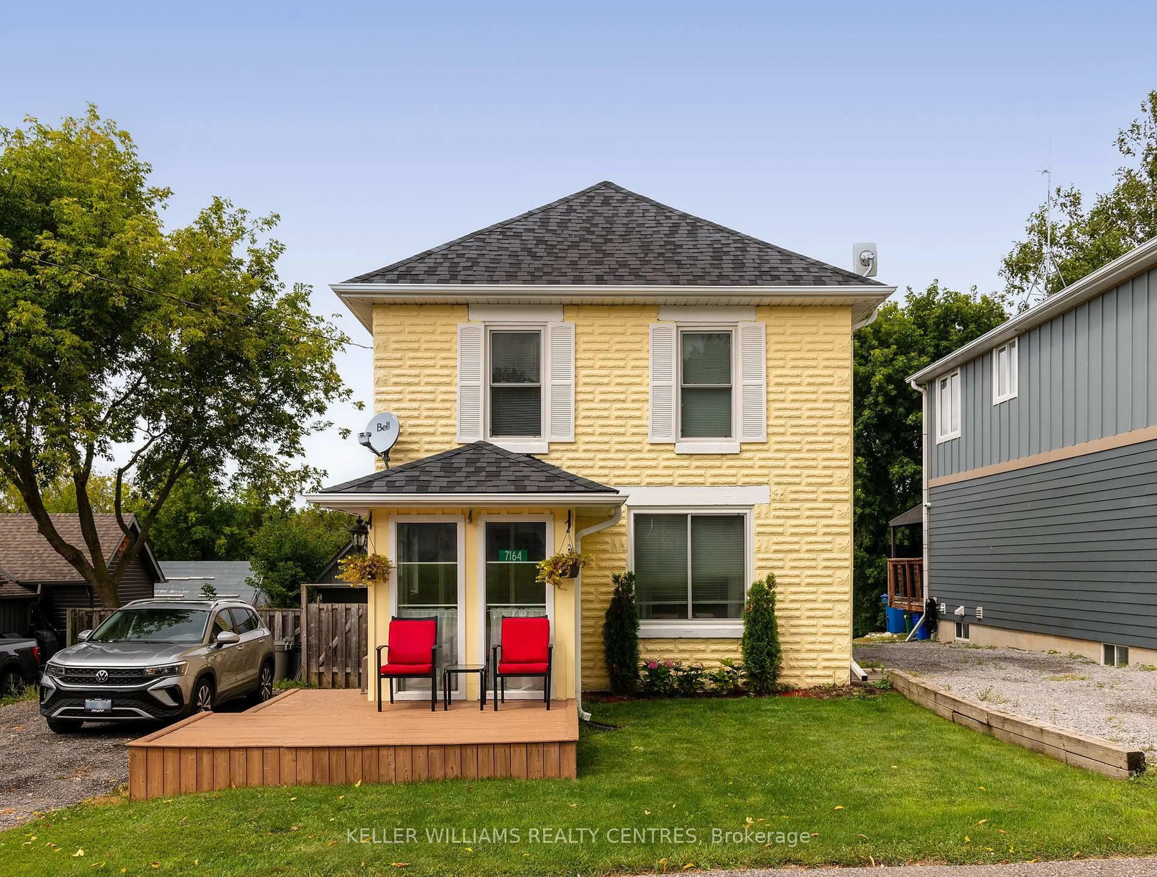 Home with brick exterior material, street for 7164 Old Shiloh Rd, Georgina Ontario L0E 1N0