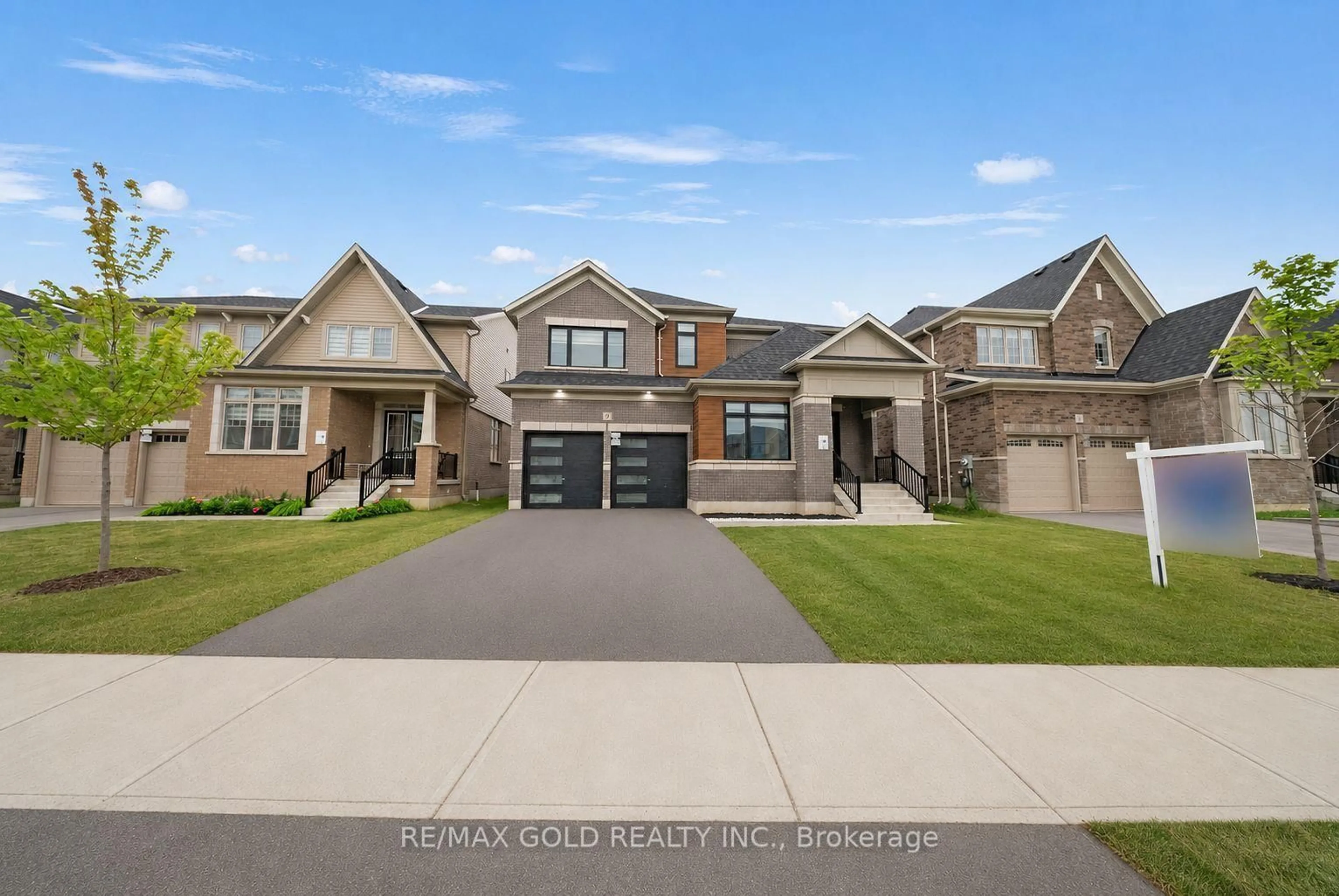 Home with brick exterior material, street for 9 Sandhill Cres, Adjala-Tosorontio Ontario L0G 1W0