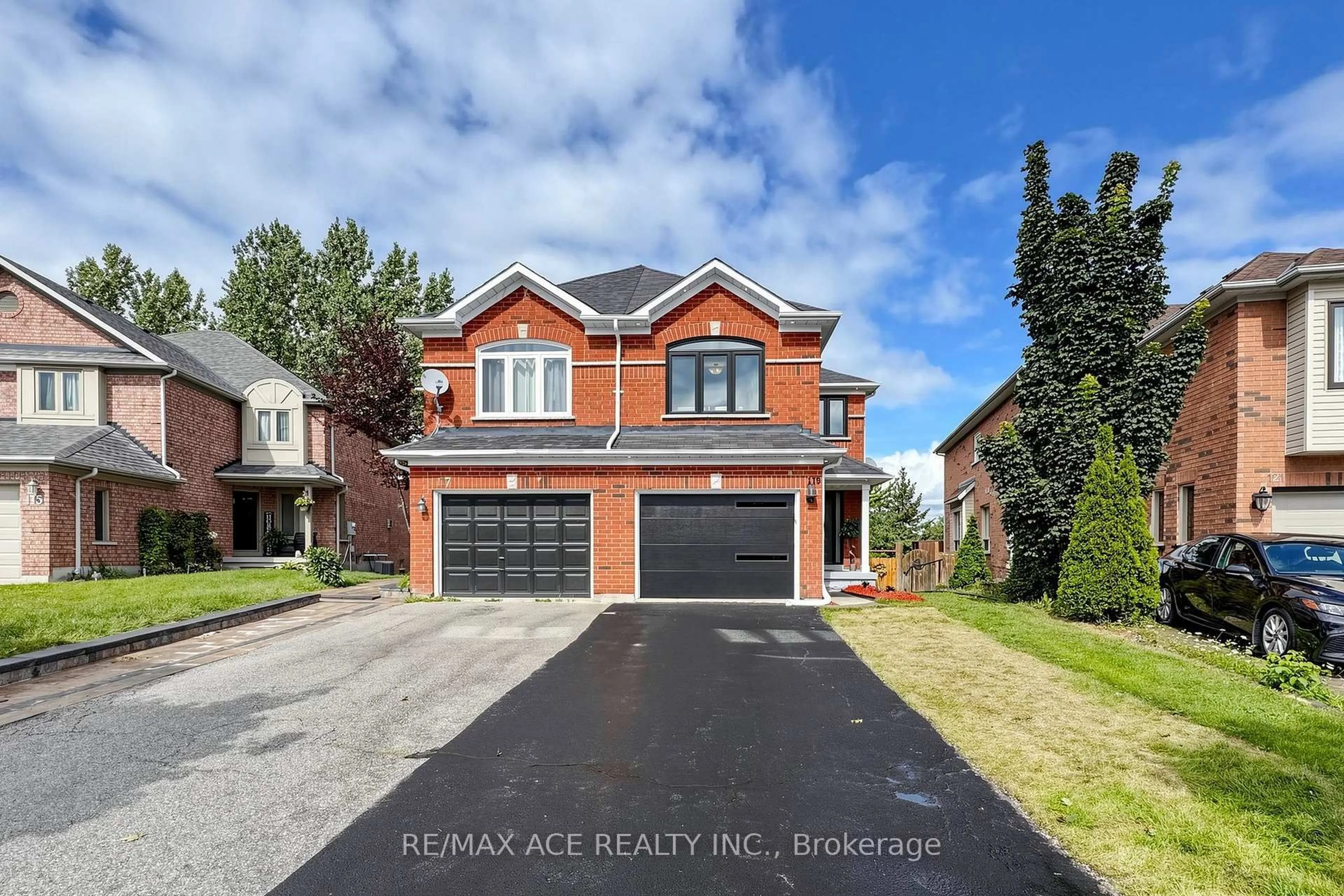 Home with brick exterior material, street for 119 Primeau Dr, Aurora Ontario L4G 6Z6