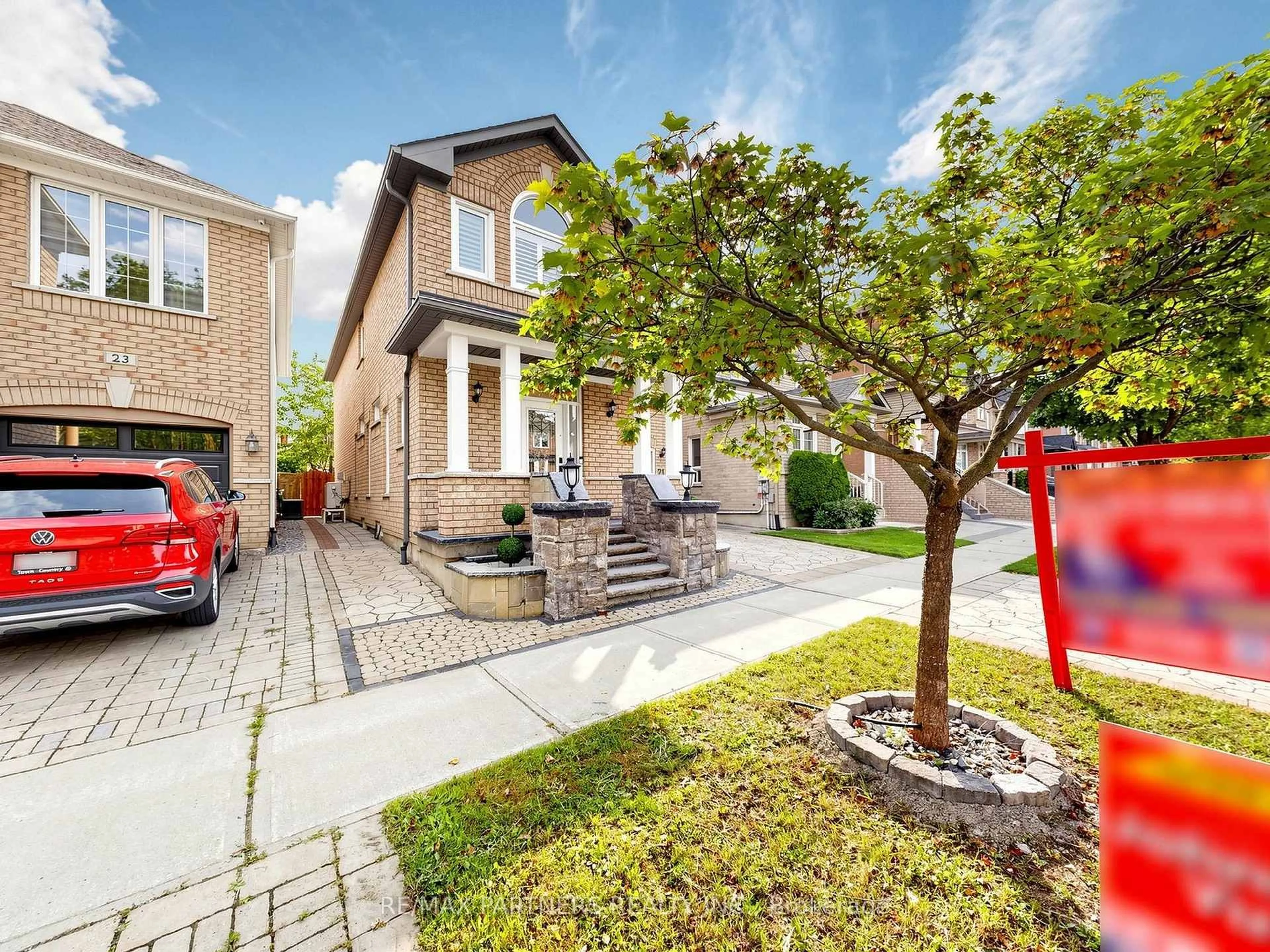 Home with brick exterior material, street for 21 Russell Hill Rd, Markham Ontario L6C 2L8
