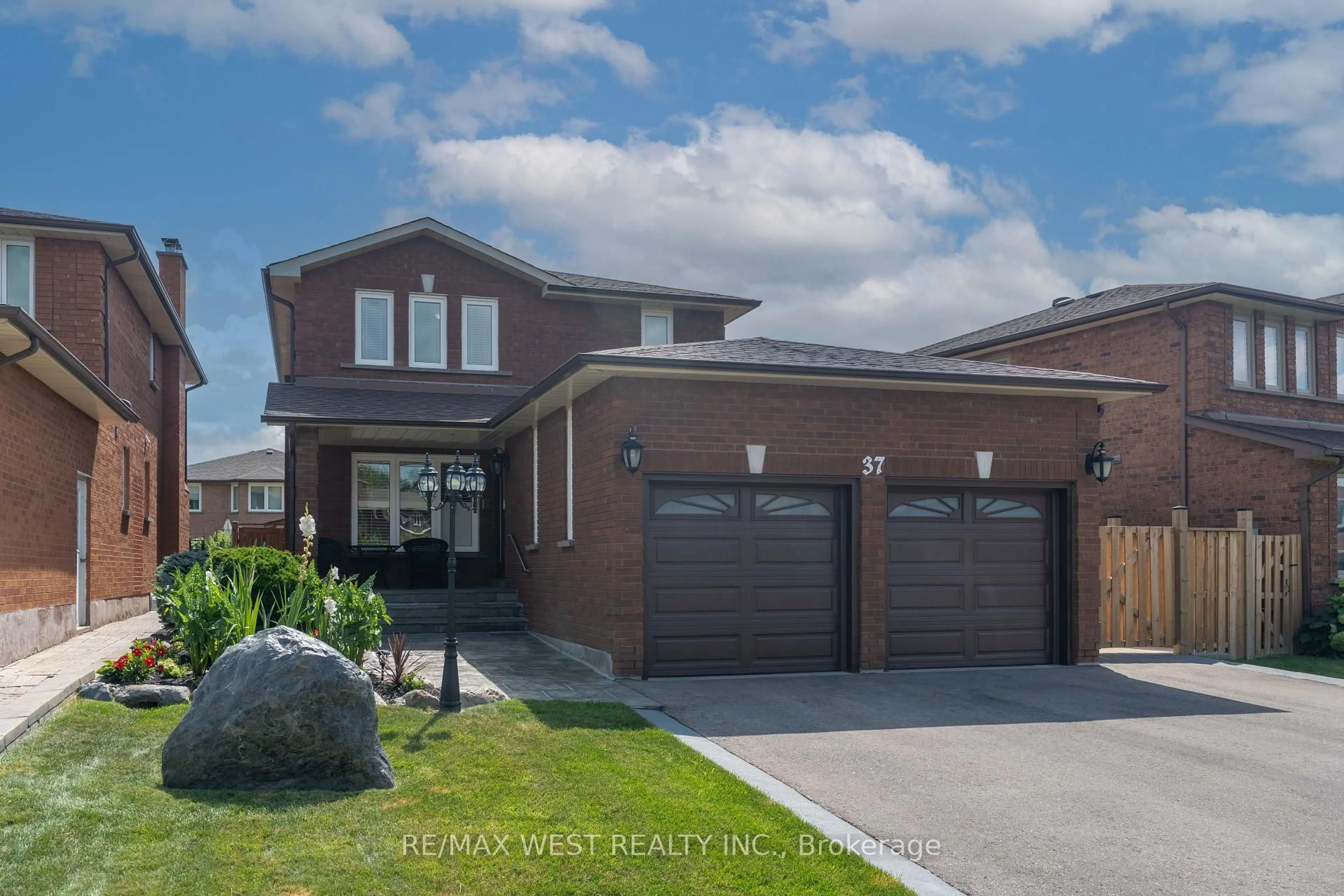 Home with brick exterior material, street for 37 Lime Dr, Vaughan Ontario L4L 5N3
